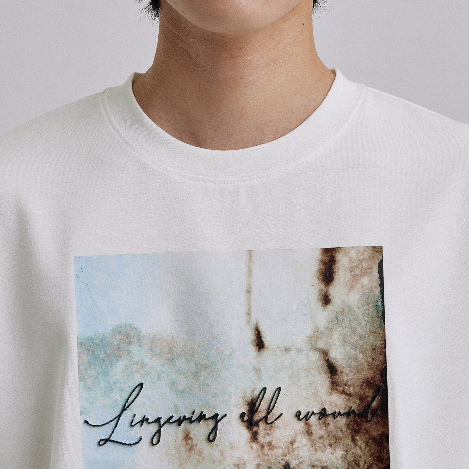 tk.TAKEO KIKUCHI「ブラシ刺繍長袖Tシャツ」|Tシャツ・カットソー|