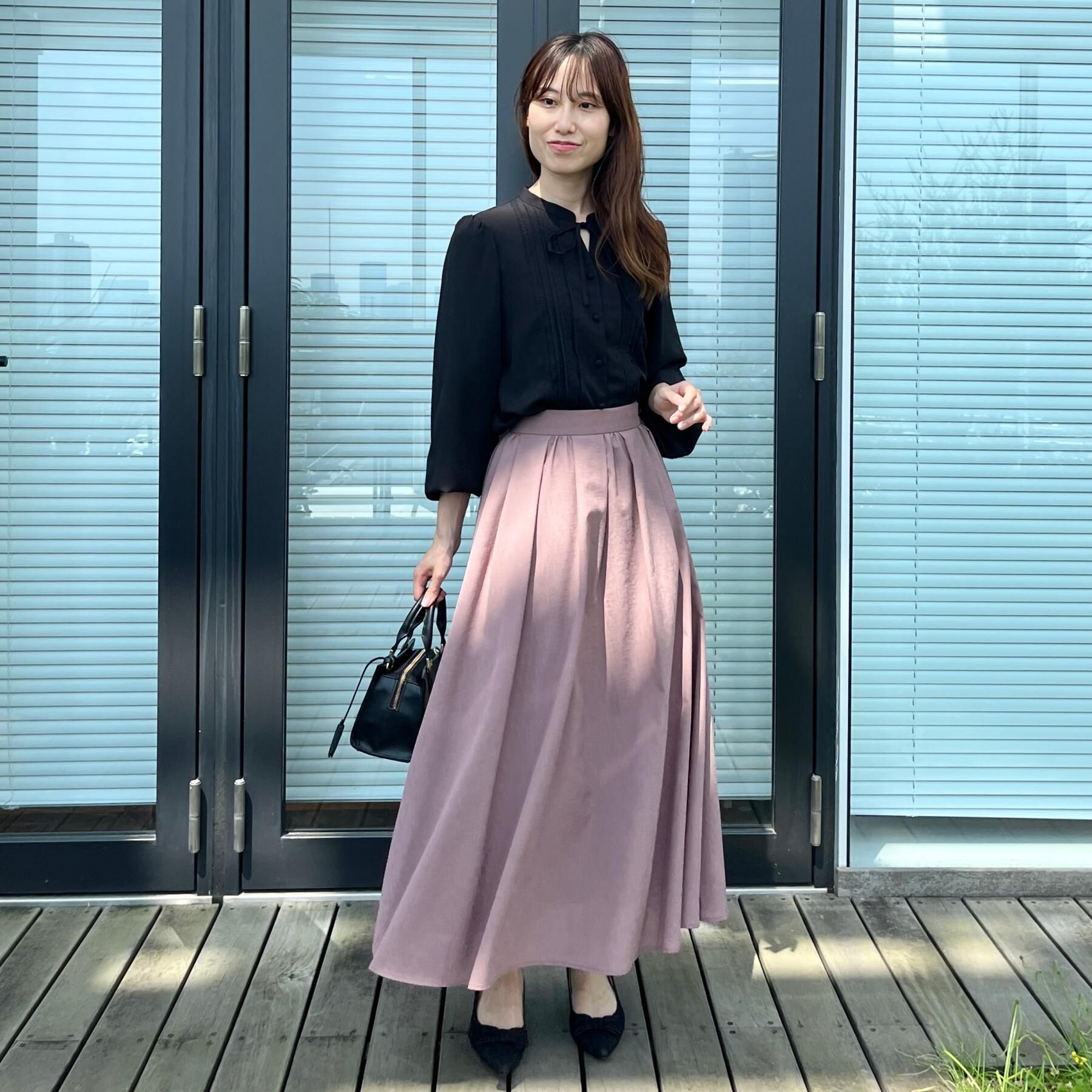 Couture broach「【大人可愛い・通勤】ピンタックレースブラウス」|シャツ・ブラウス|