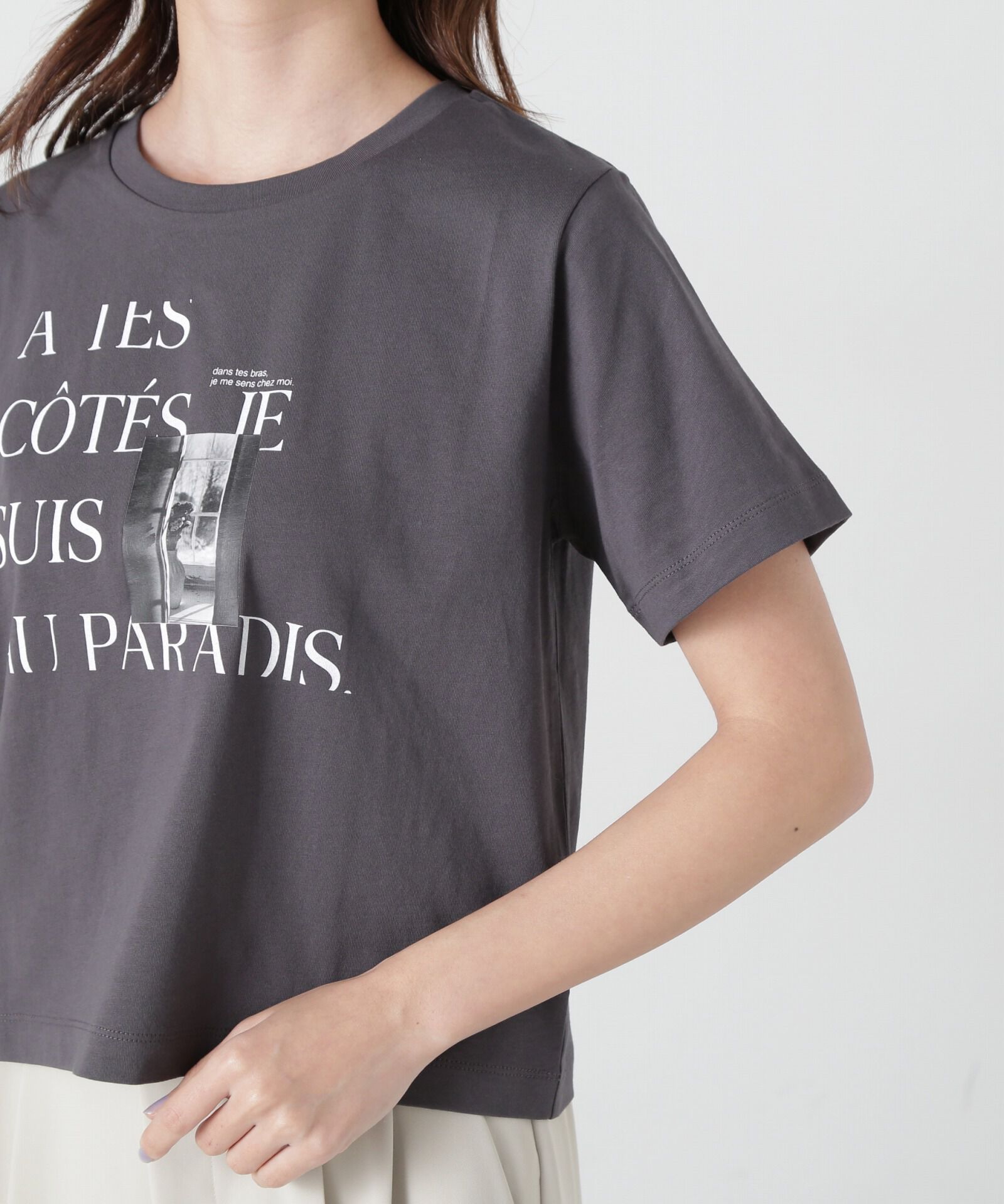 PROPORTION BODY DRESSING「フォトTシャツ」|Tシャツ・カットソー|