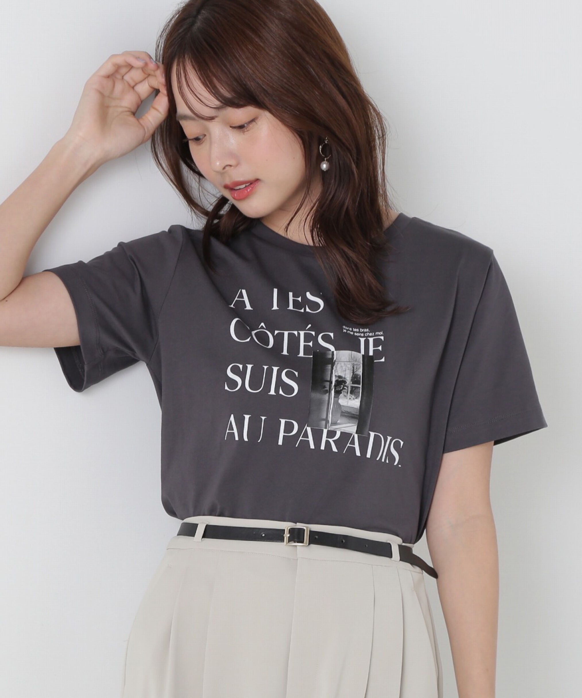 PROPORTION BODY DRESSING「フォトTシャツ」|Tシャツ・カットソー|