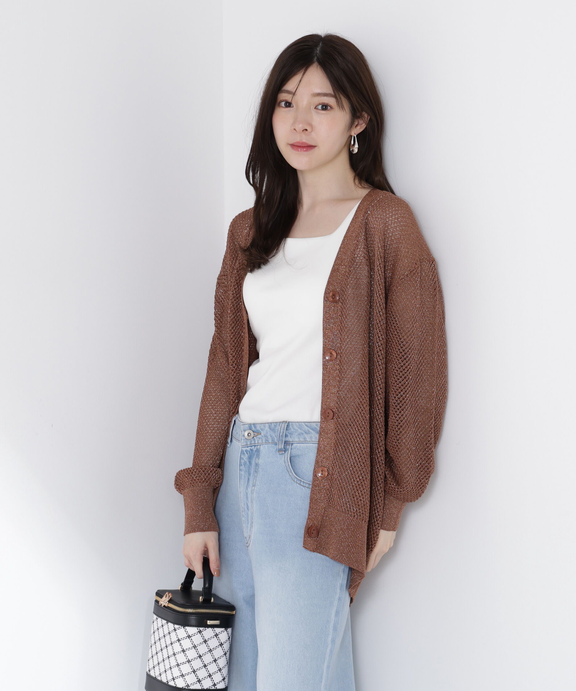 PROPORTION BODY DRESSING「《EDIT COLOGNE》ルーズカーディガン」|カーディガン|