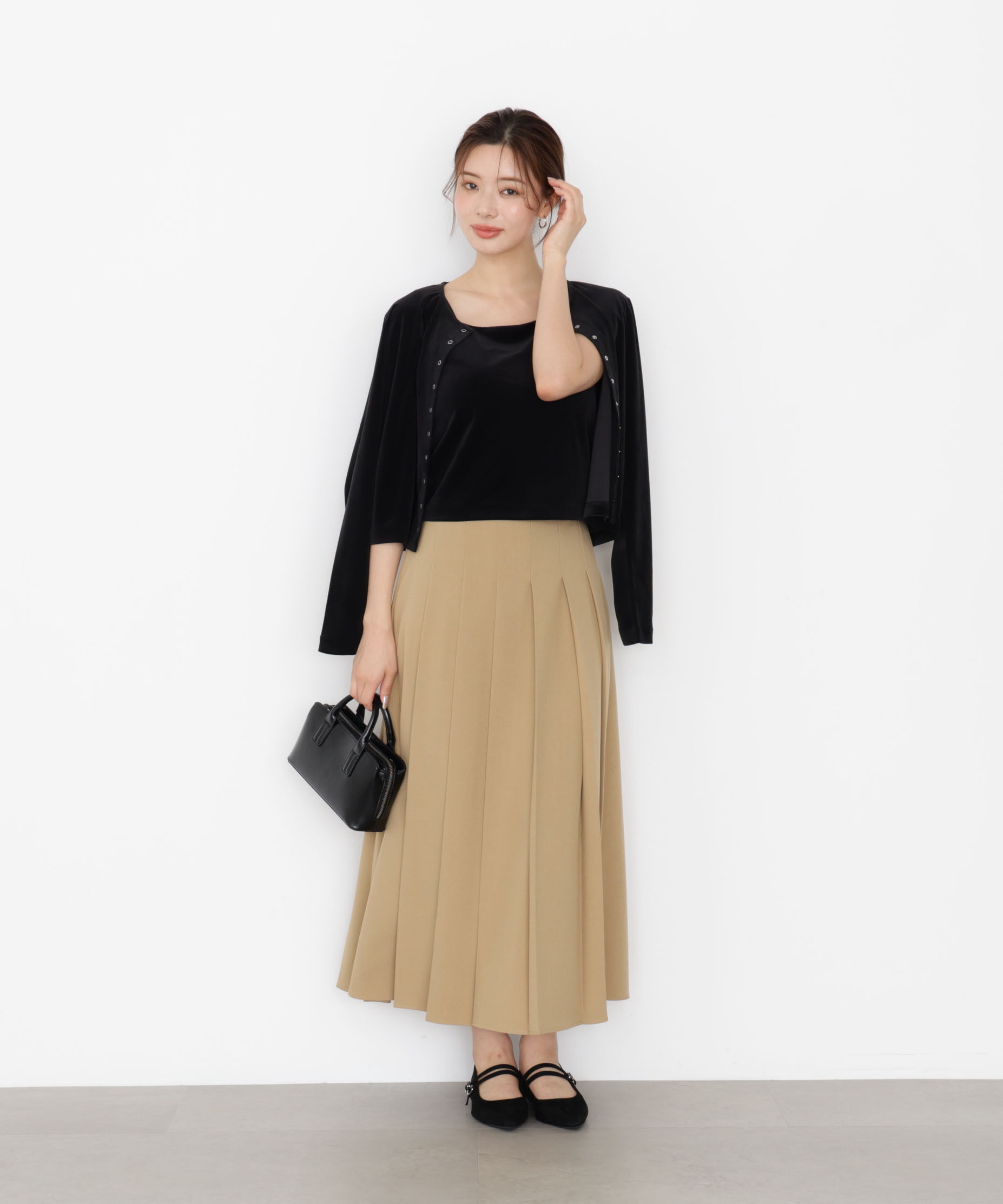 PROPORTION BODY DRESSING「オータムプリーツスカート 25AW」|スカート|