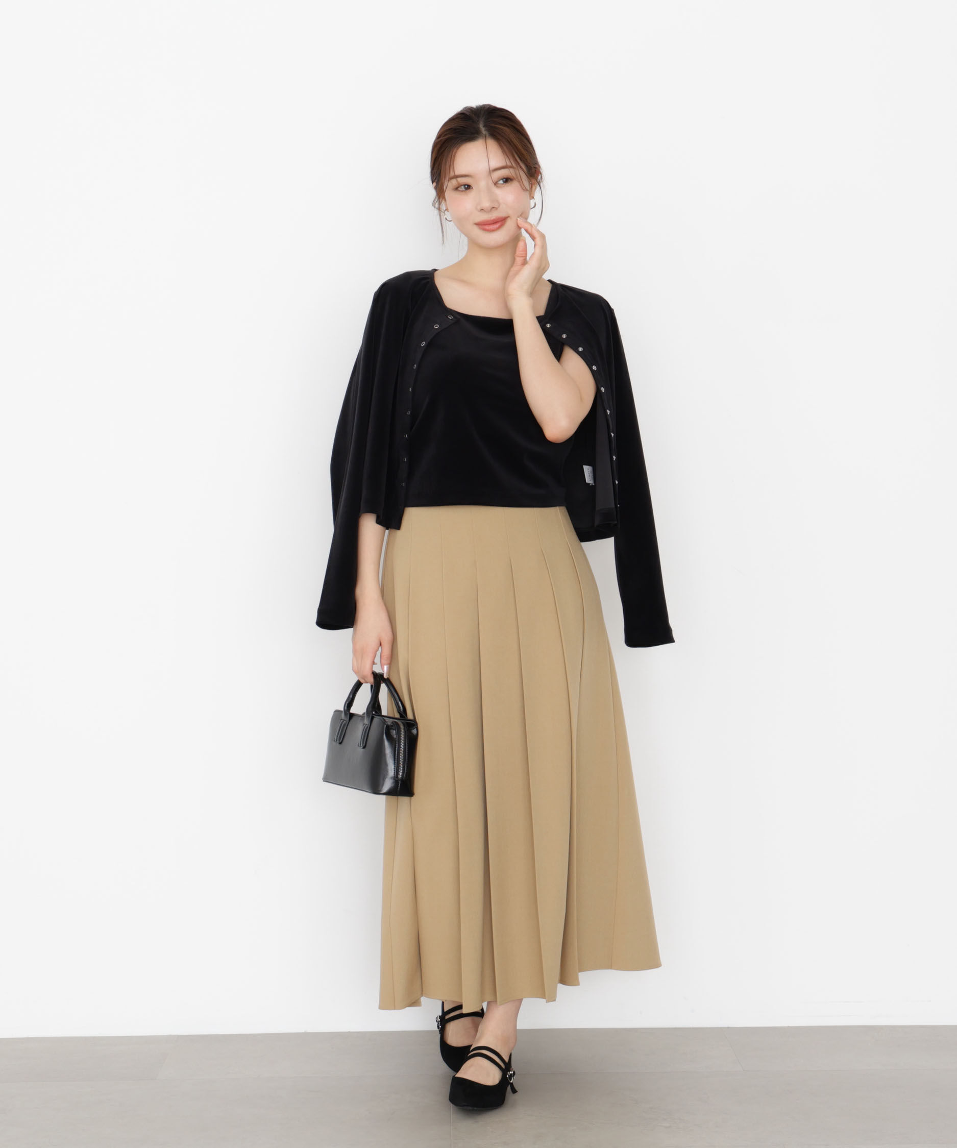 PROPORTION BODY DRESSING「オータムプリーツスカート 25AW」|スカート|