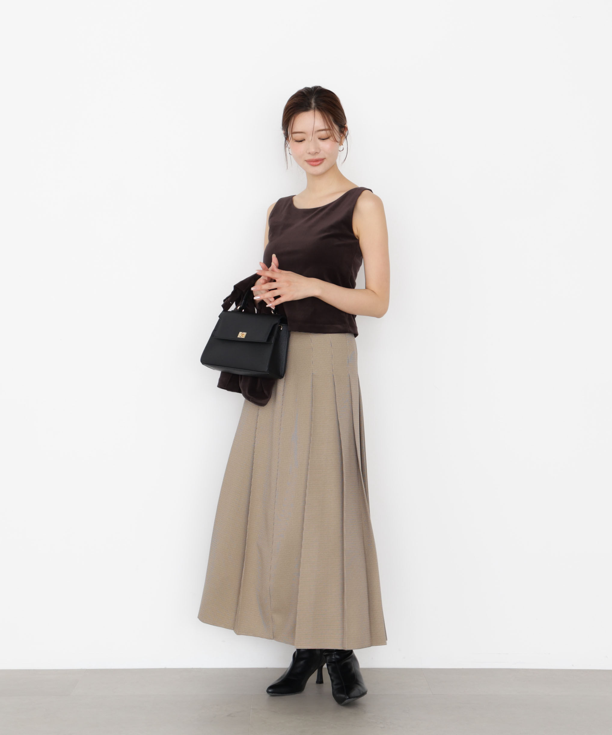 PROPORTION BODY DRESSING「オータムプリーツスカート 25AW」|スカート|