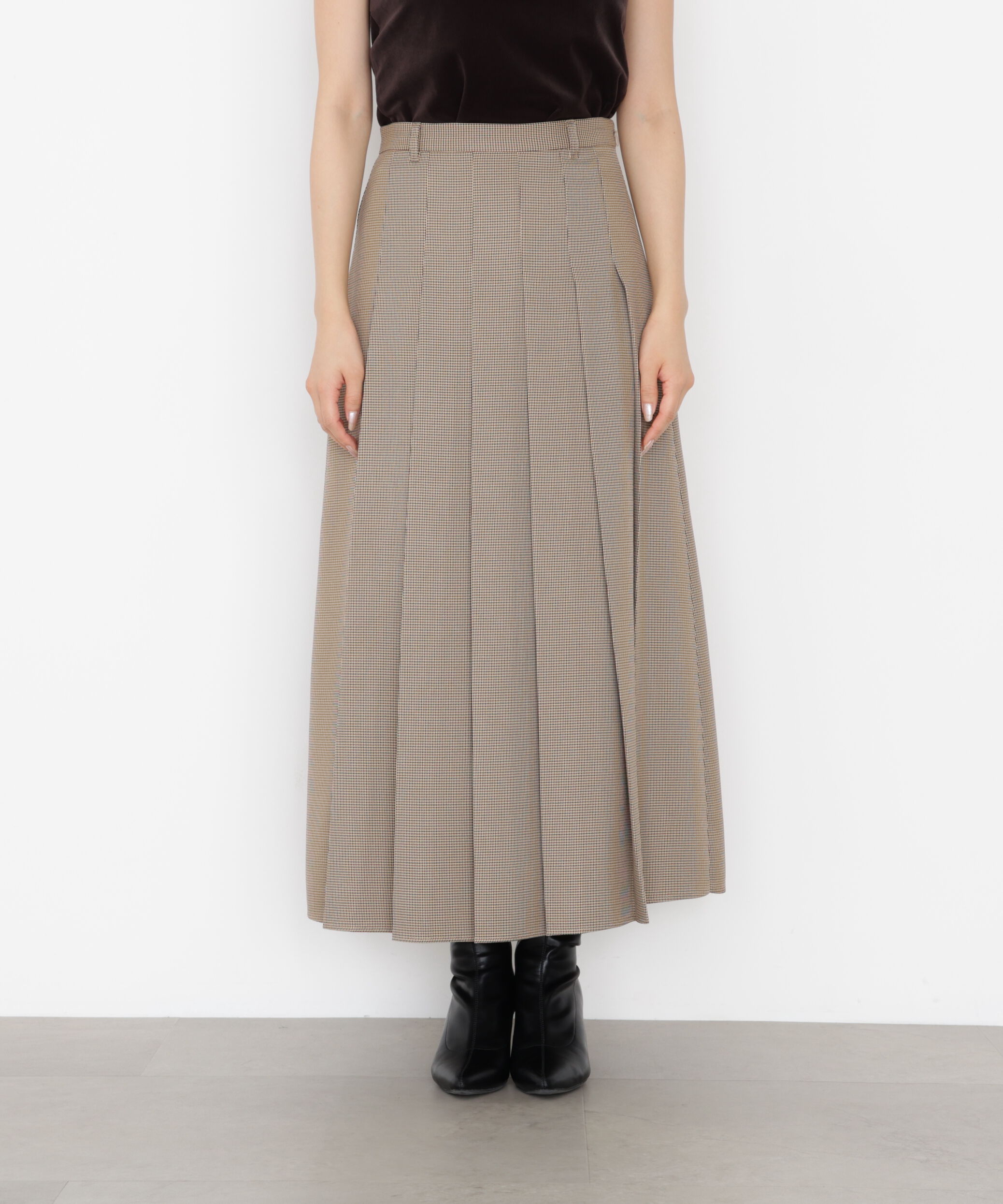 PROPORTION BODY DRESSING「オータムプリーツスカート 25AW」|スカート|