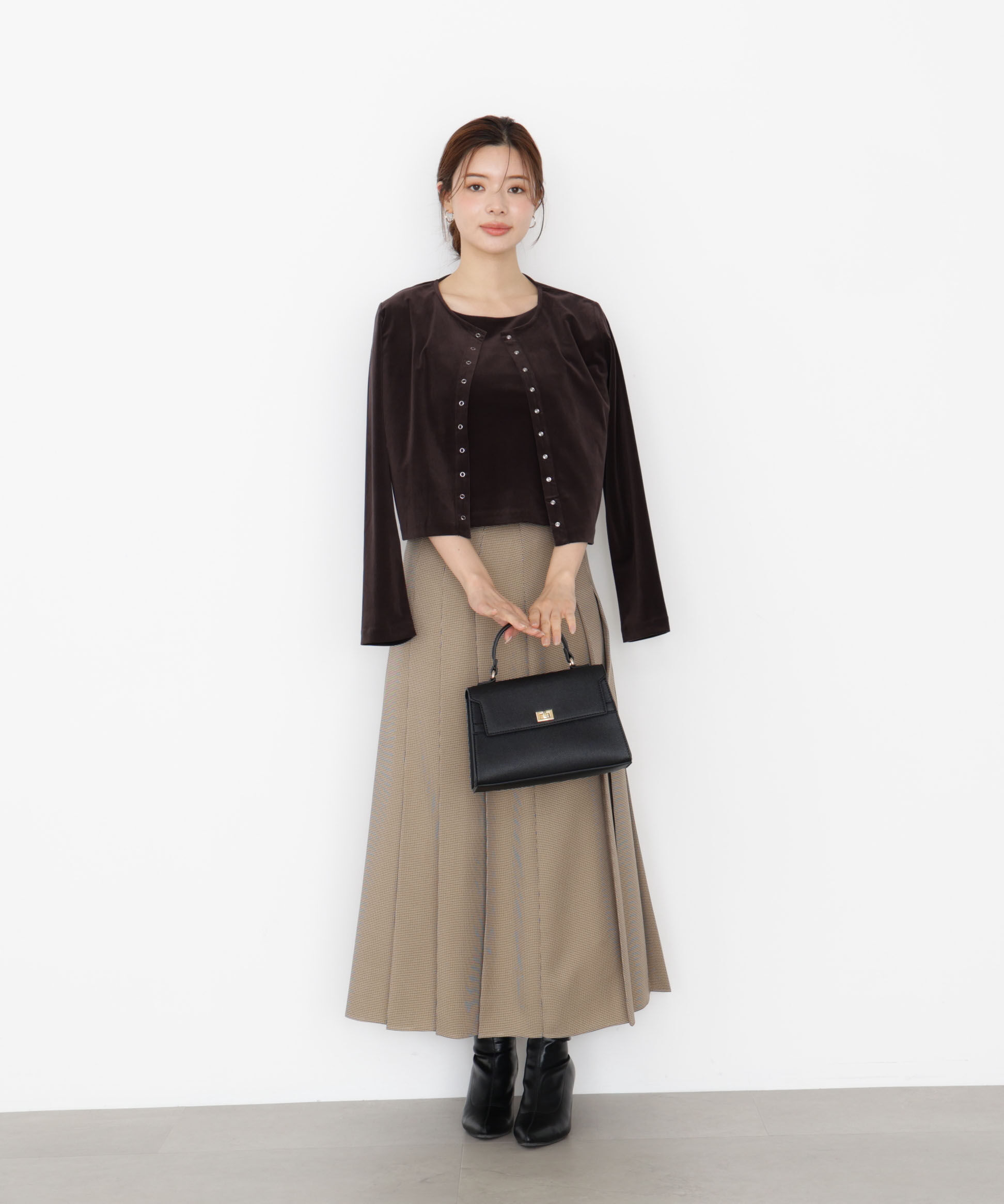 PROPORTION BODY DRESSING「オータムプリーツスカート 25AW」|スカート|