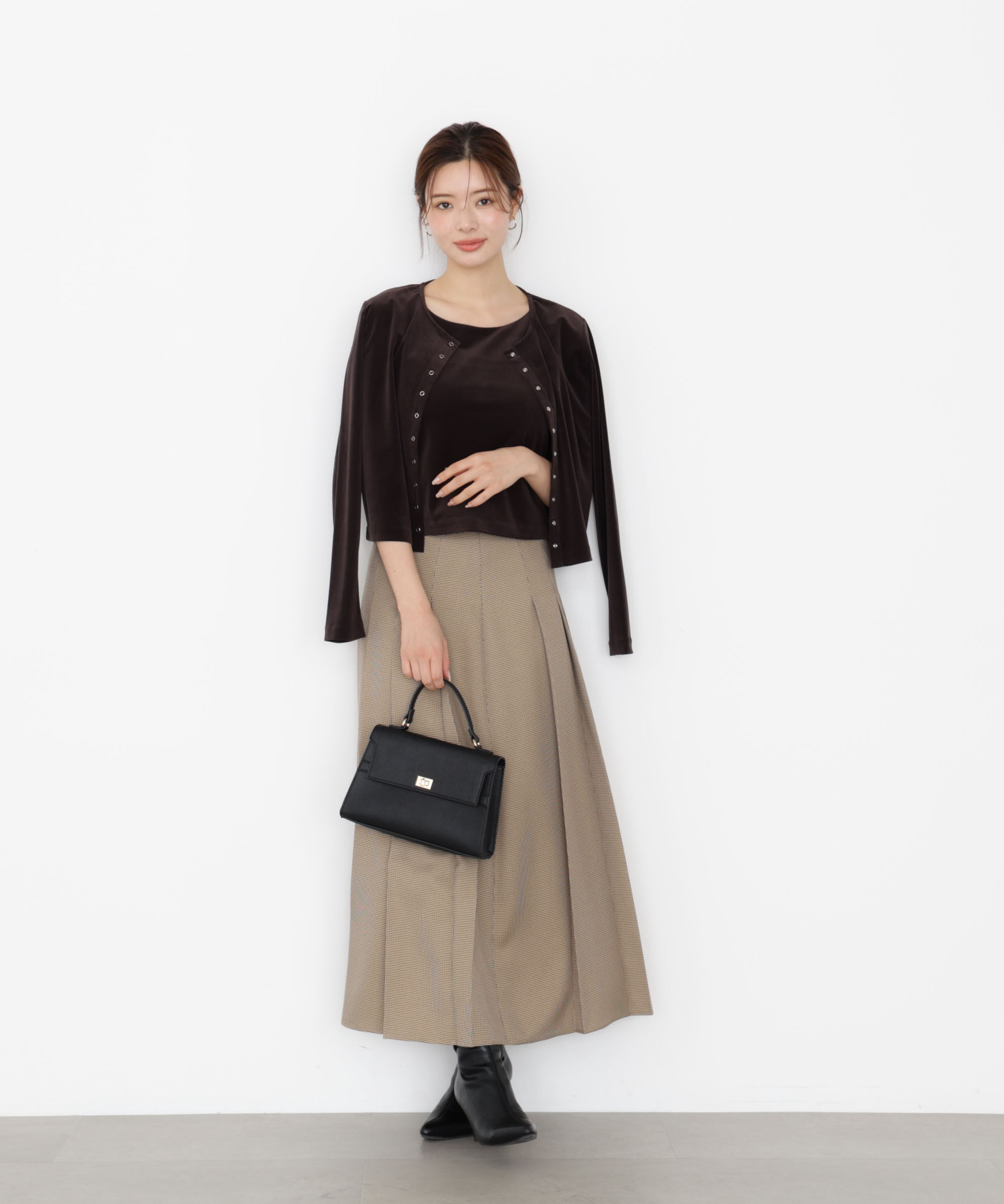 PROPORTION BODY DRESSING「オータムプリーツスカート 25AW」|スカート|