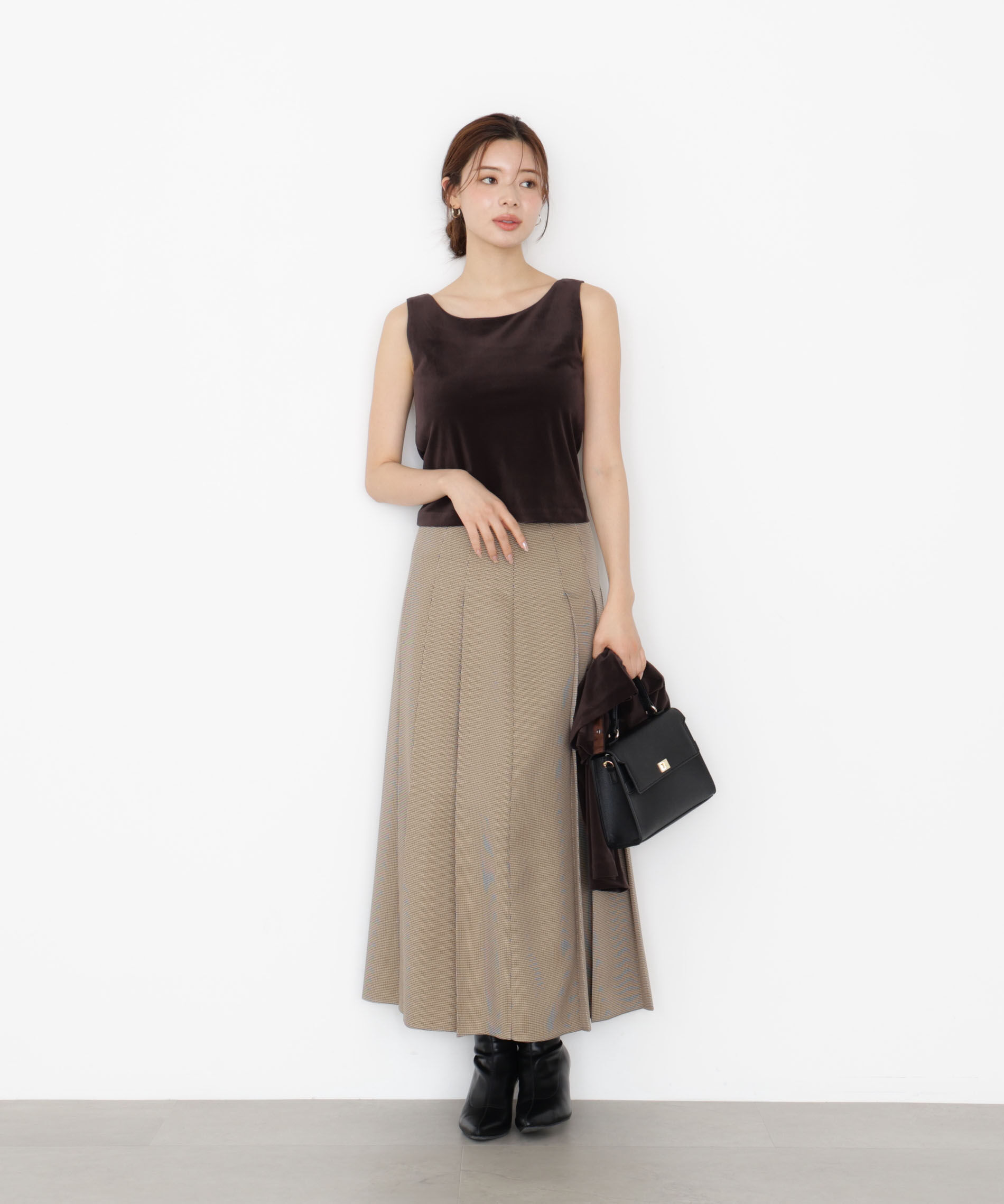 PROPORTION BODY DRESSING「オータムプリーツスカート 25AW」|スカート|