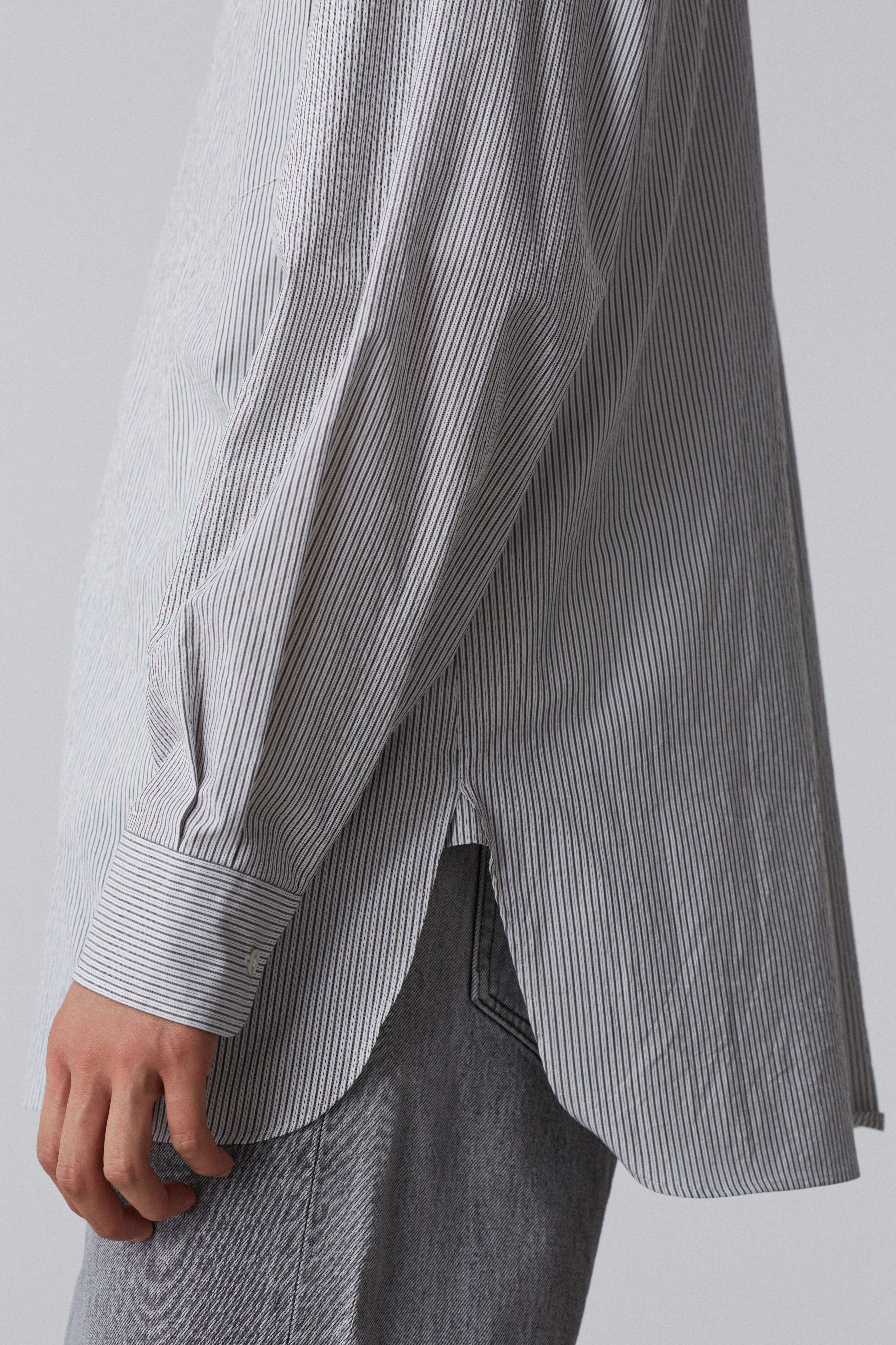 YLEVE 「YLEVE / COTTON STRIPE / CHECK SHIRT」|シャツ・ブラウス|