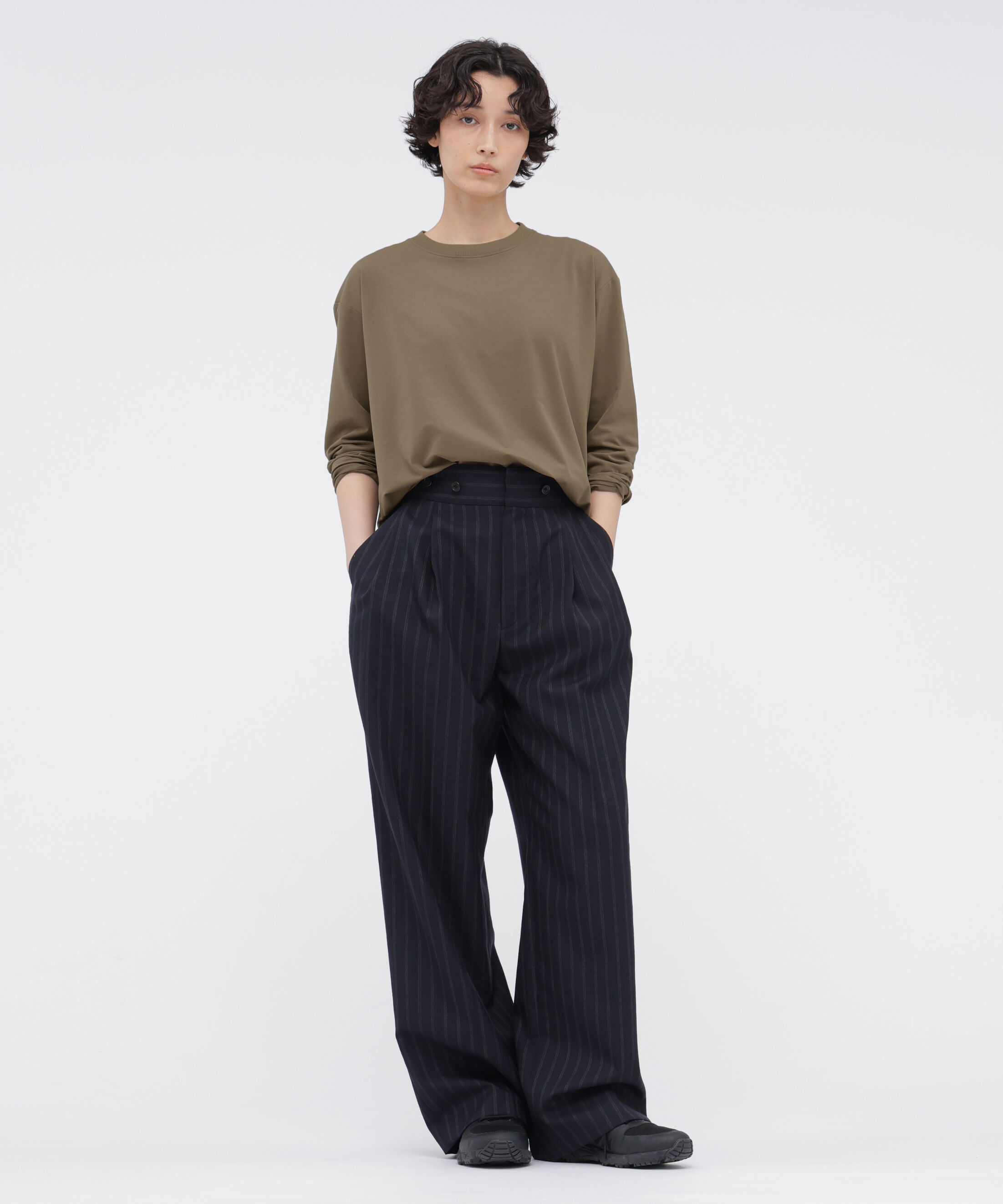  「POLYESTER COTTON HIGH GAUGE PIQUE JERSEY TOP/#REF!」|Tシャツ・カットソー|