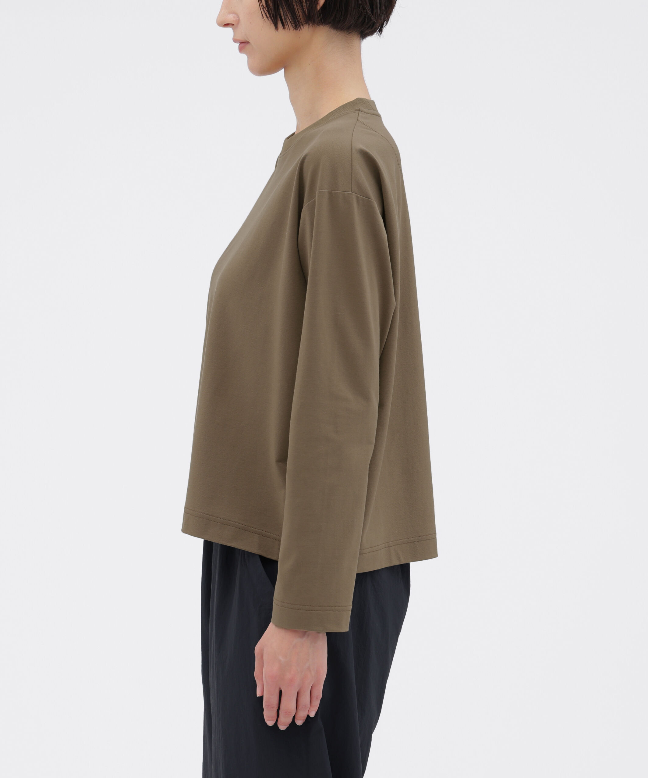  「POLYESTER COTTON HIGH GAUGE PIQUE JERSEY TOP/#REF!」|Tシャツ・カットソー|