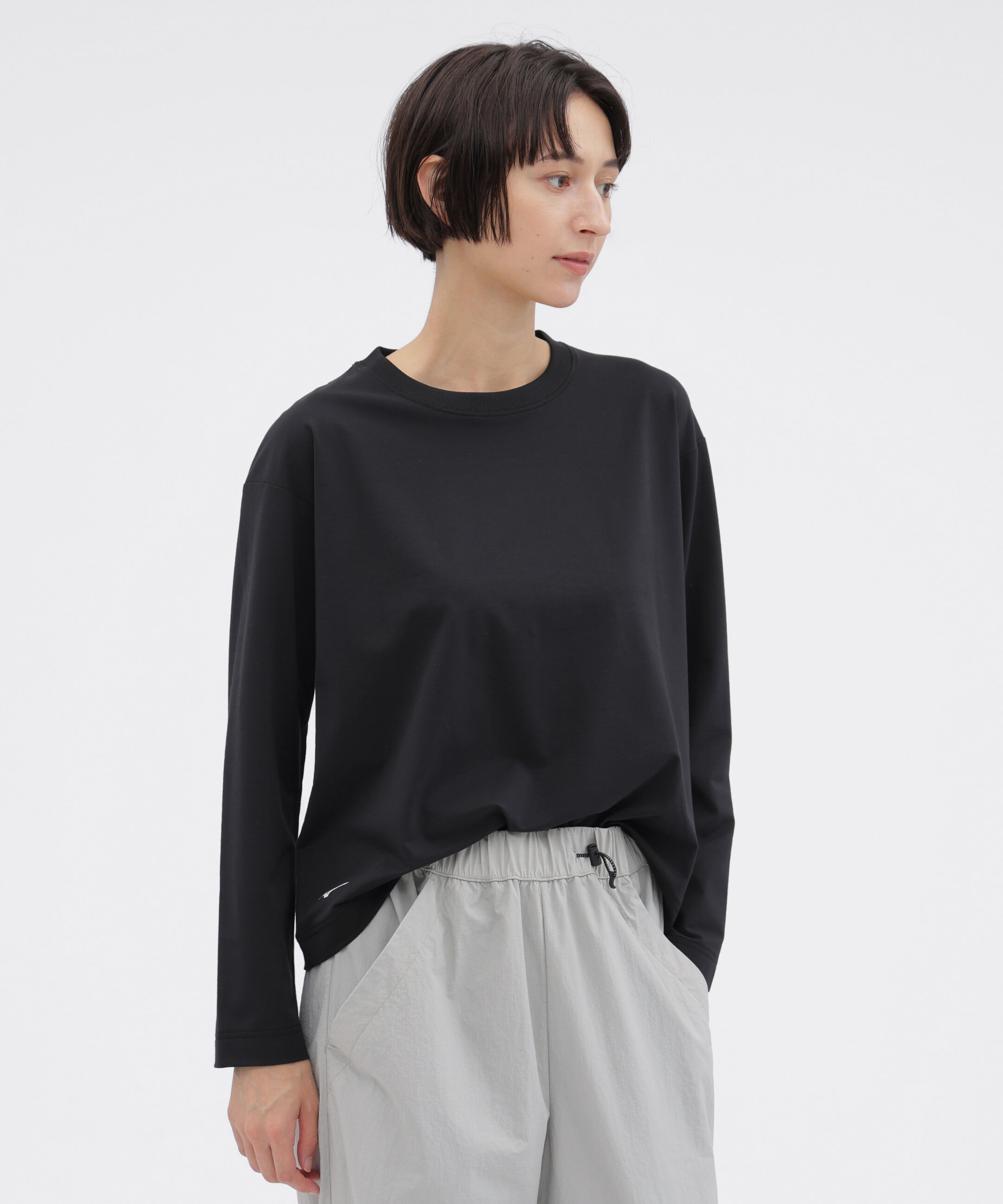  「POLYESTER COTTON HIGH GAUGE PIQUE JERSEY TOP/#REF!」|Tシャツ・カットソー|