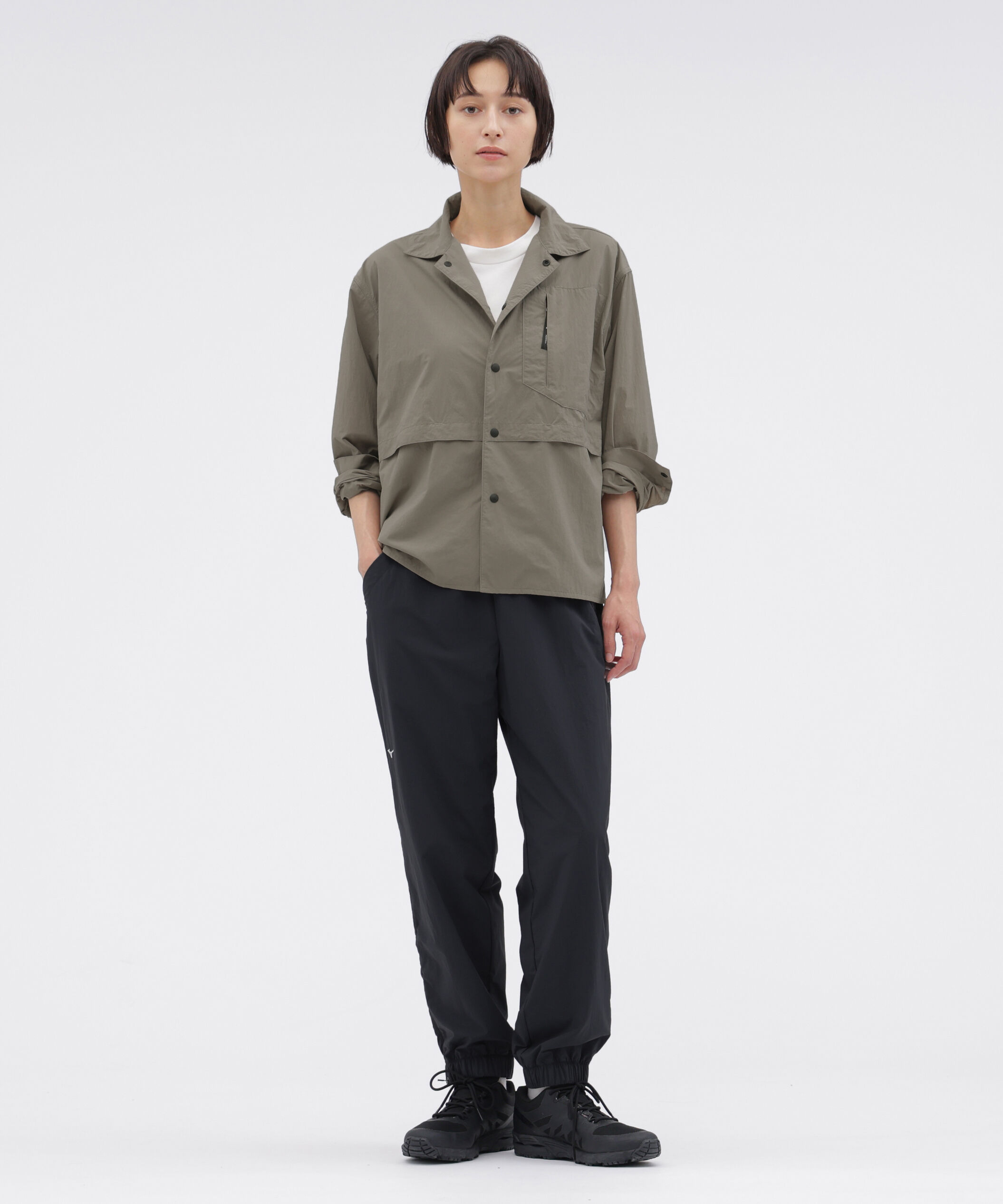  「RECYCLED TASLAN NYLON TAFFETA SHIRT/#REF!」|Tシャツ・カットソー|