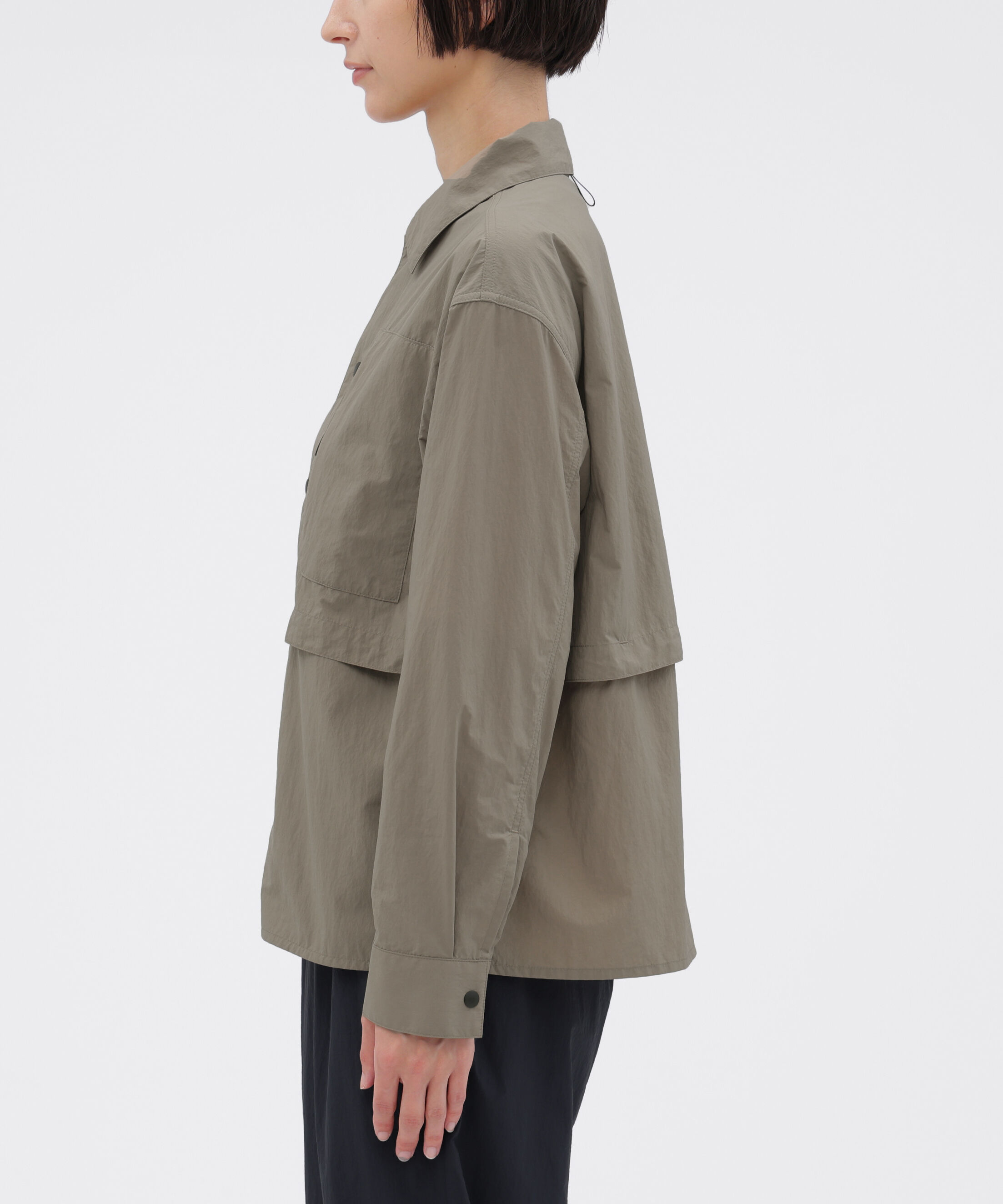  「RECYCLED TASLAN NYLON TAFFETA SHIRT/#REF!」|Tシャツ・カットソー|