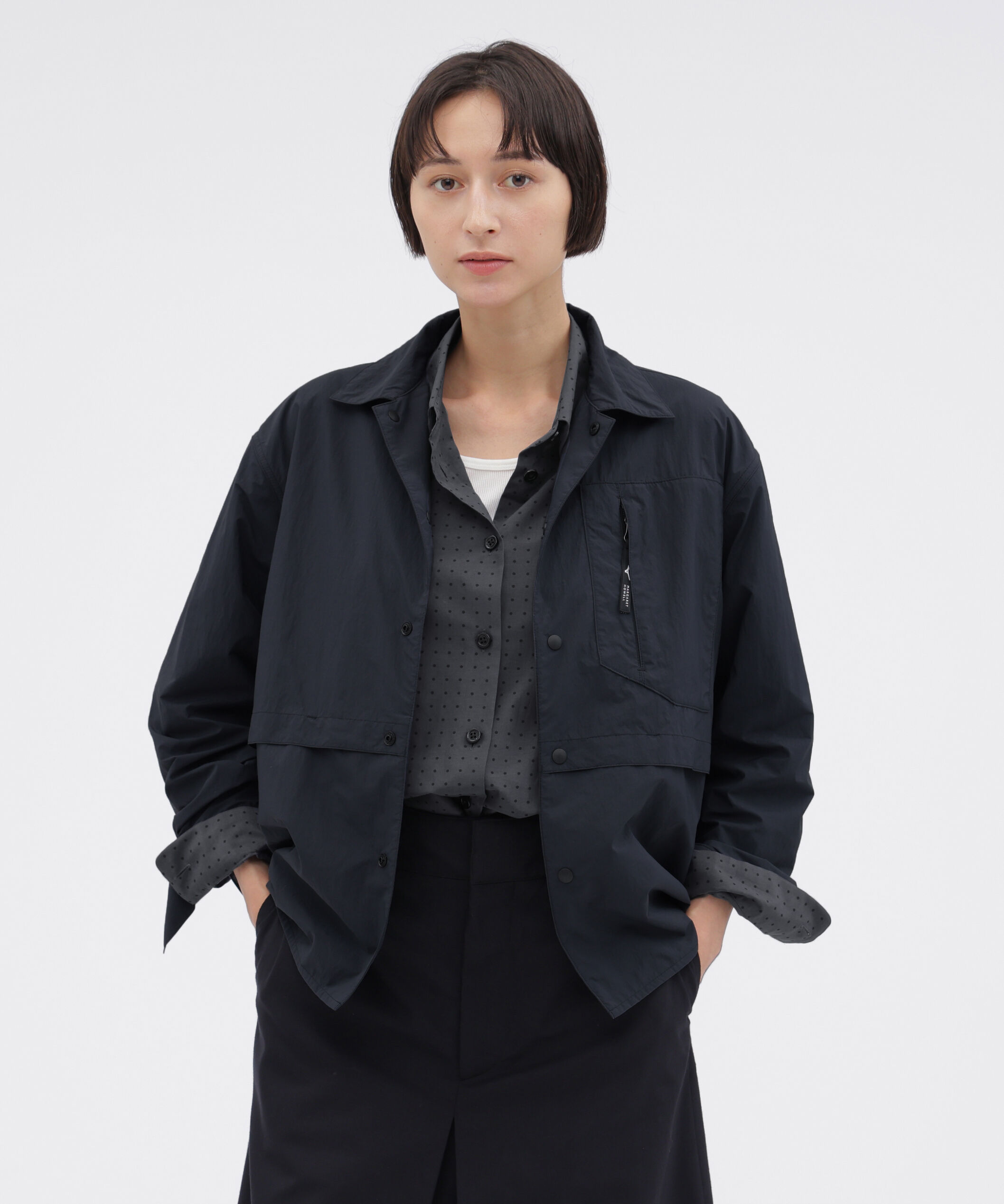  「RECYCLED TASLAN NYLON TAFFETA SHIRT/#REF!」|Tシャツ・カットソー|