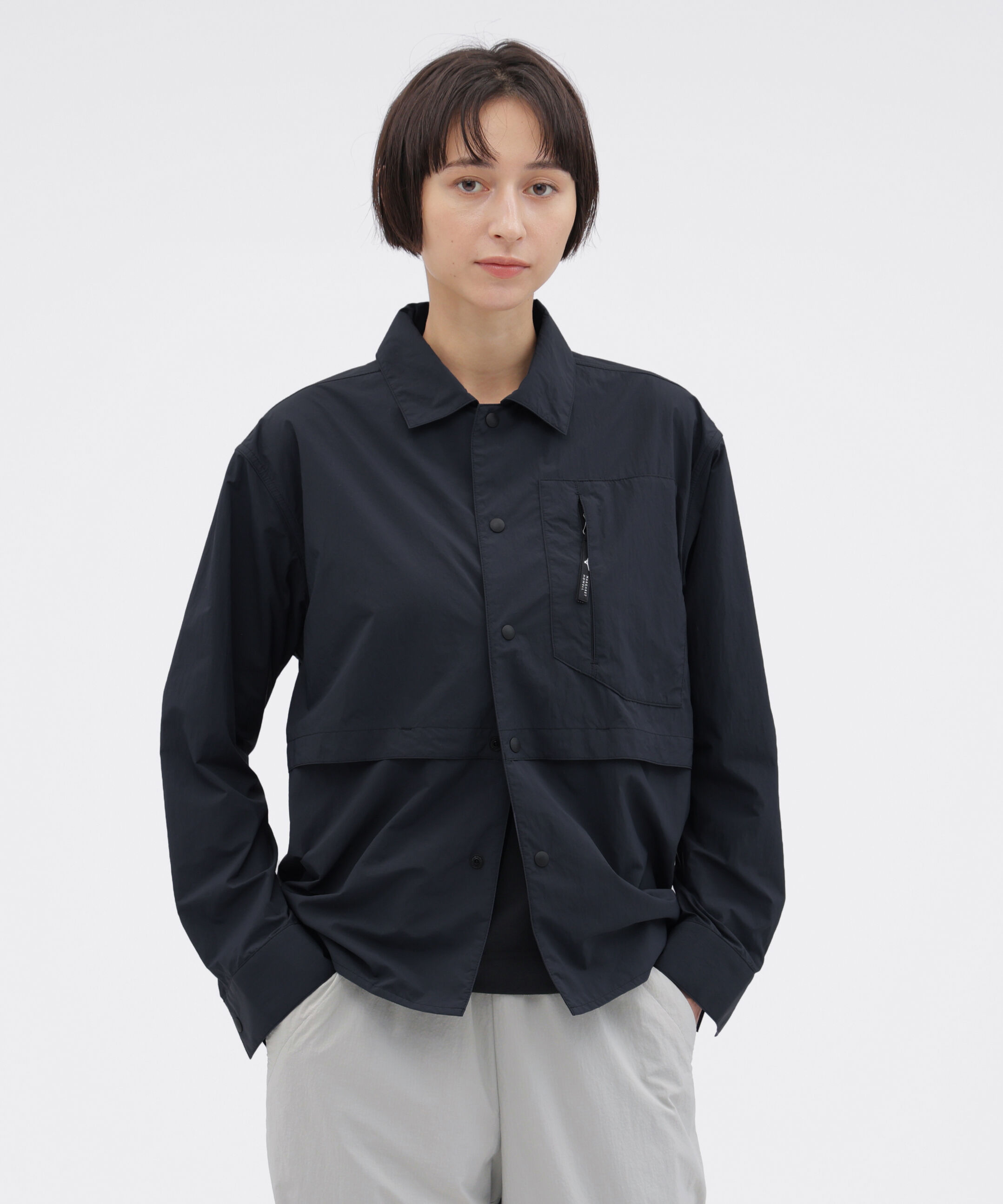  「RECYCLED TASLAN NYLON TAFFETA SHIRT/#REF!」|Tシャツ・カットソー|