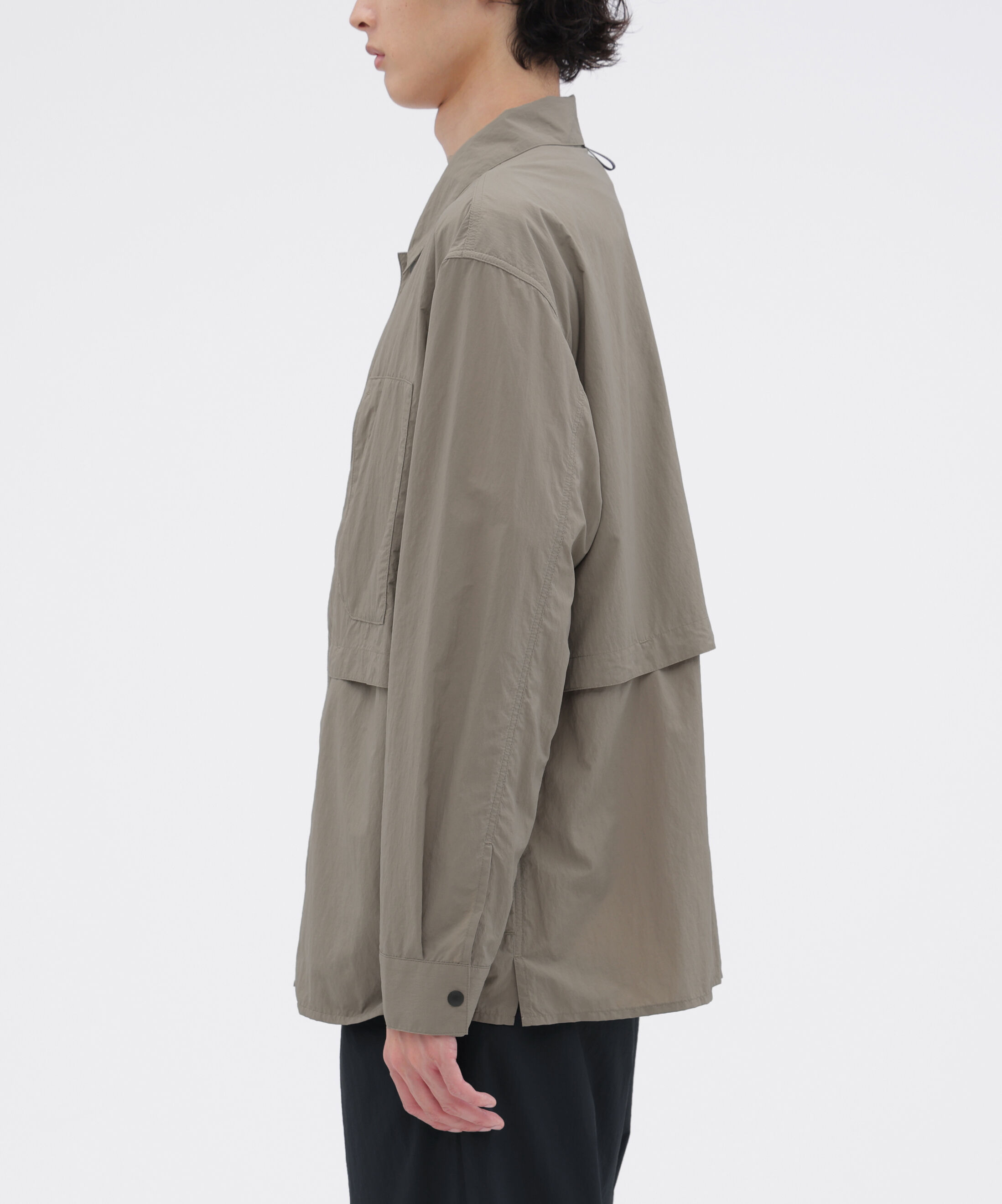 MARGARET HOWELL「RECYCLED TASLAN NYLON TAFFETA SHIRT/#REF!」|Tシャツ・カットソー|