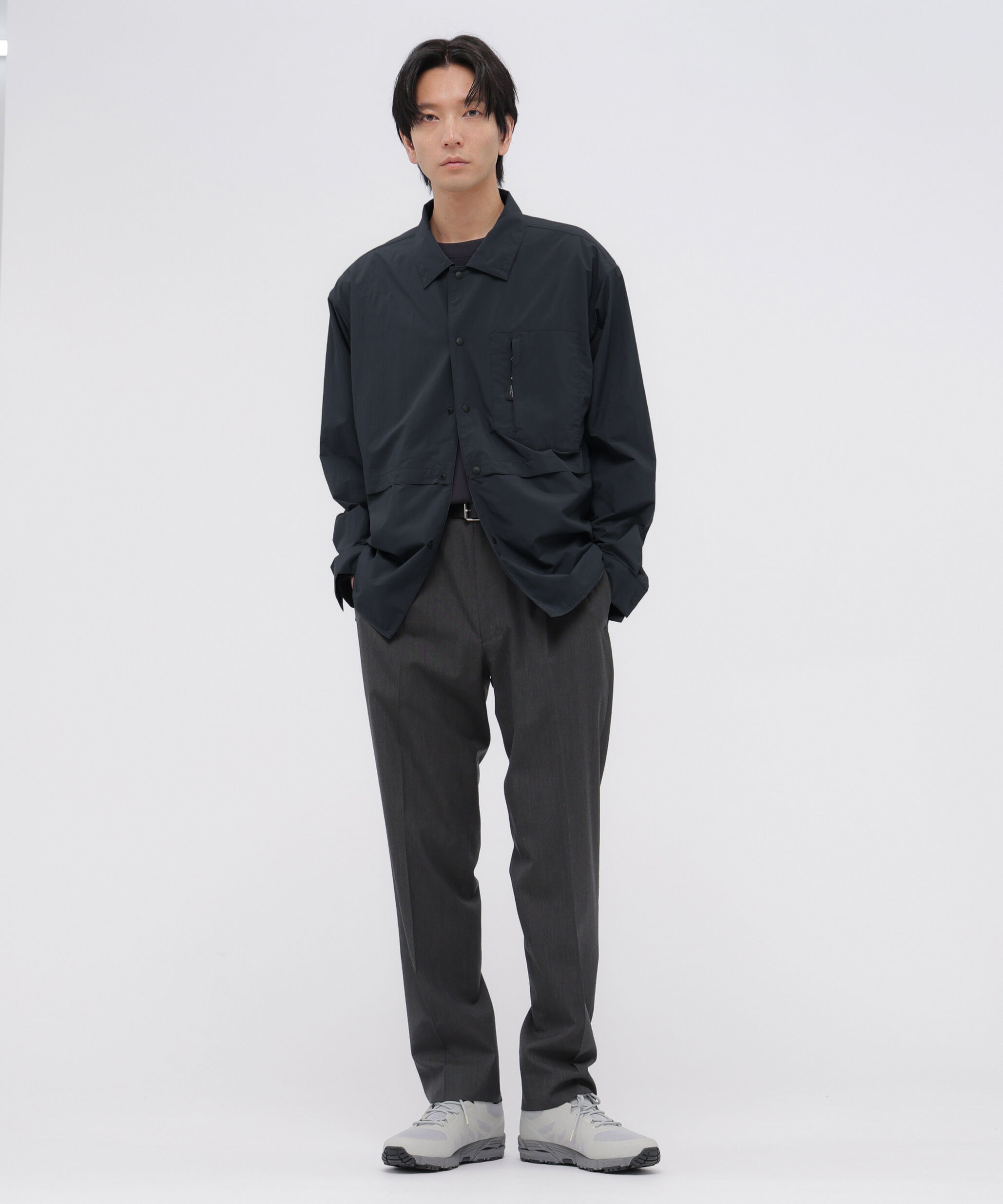 MARGARET HOWELL「RECYCLED TASLAN NYLON TAFFETA SHIRT/#REF!」|Tシャツ・カットソー|