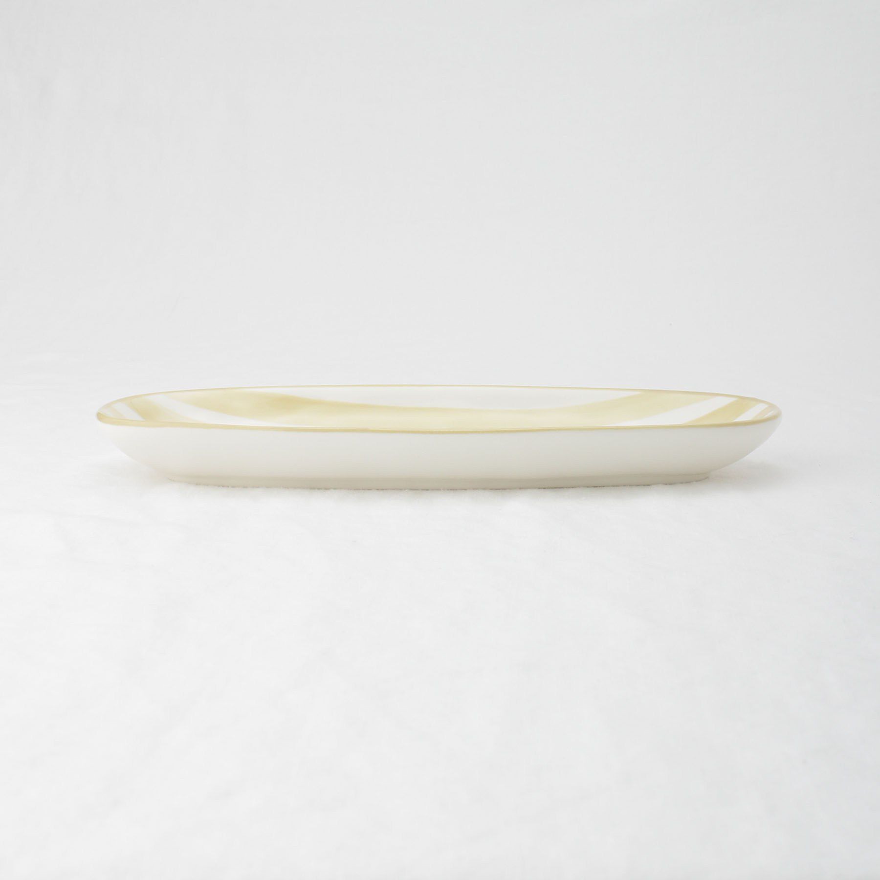 212 KITCHEN STORE「ストライプ オーバルプレート YE」|食器・キッチングッズ|