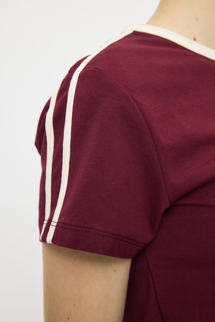 MOUSSY「ATHLETIC RINGER TEE」|Tシャツ・カットソー|
