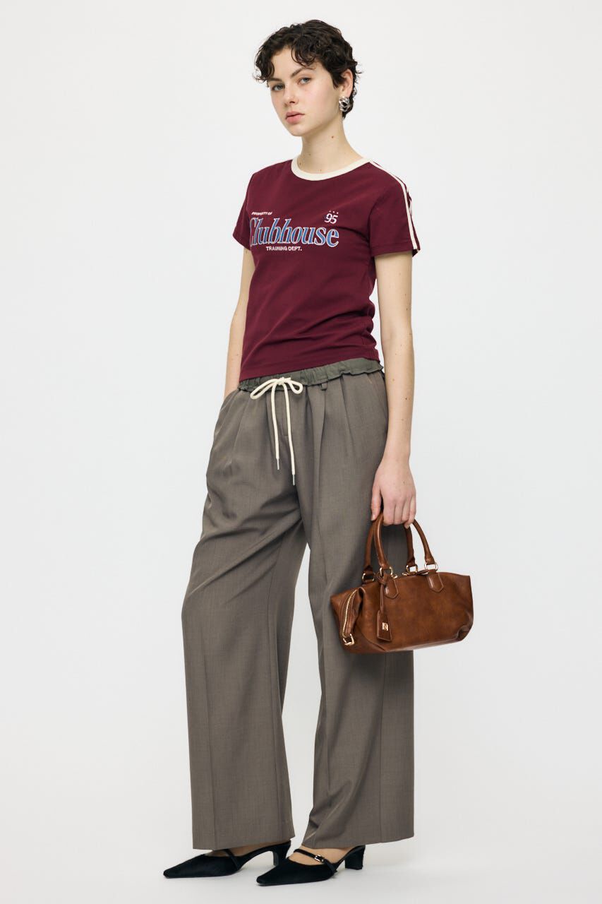 MOUSSY「ATHLETIC RINGER TEE」|Tシャツ・カットソー|