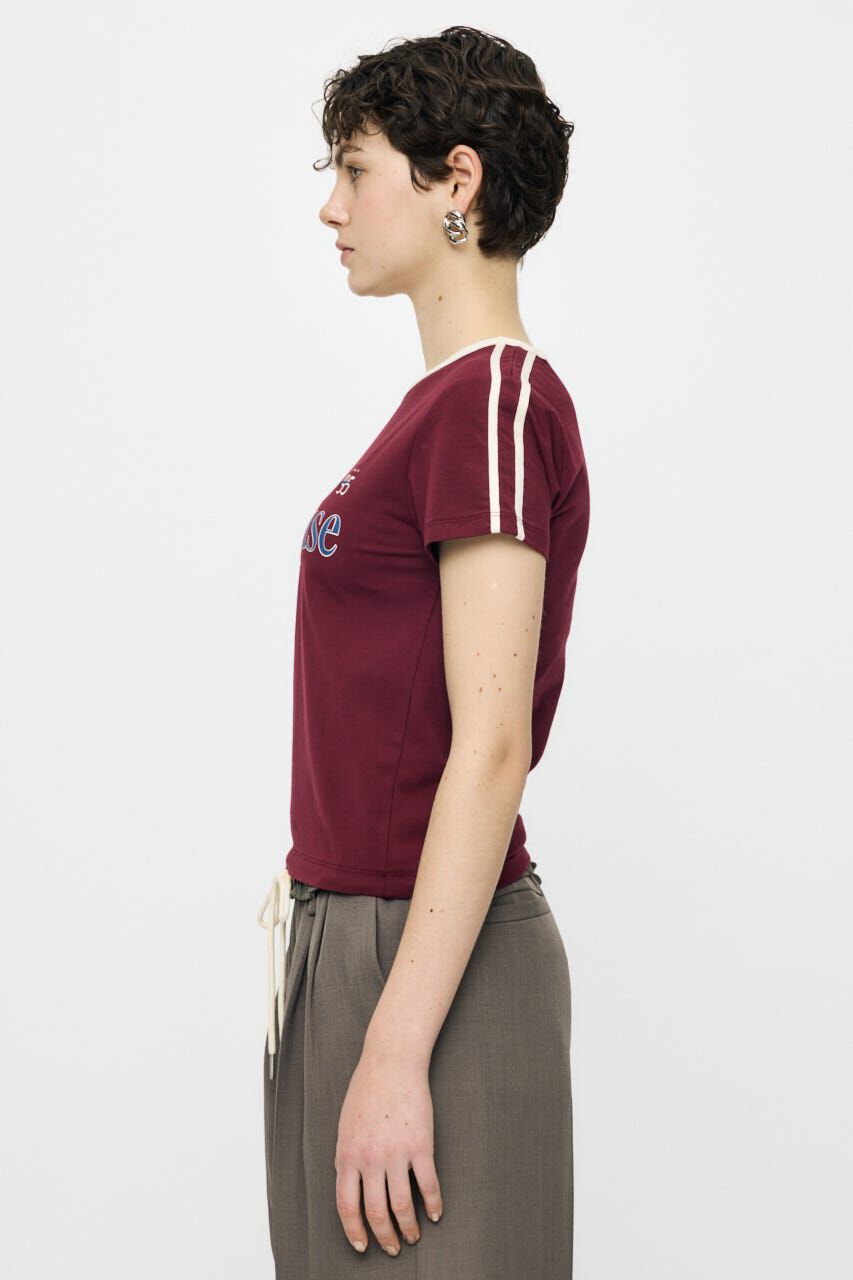 MOUSSY「ATHLETIC RINGER TEE」|Tシャツ・カットソー|
