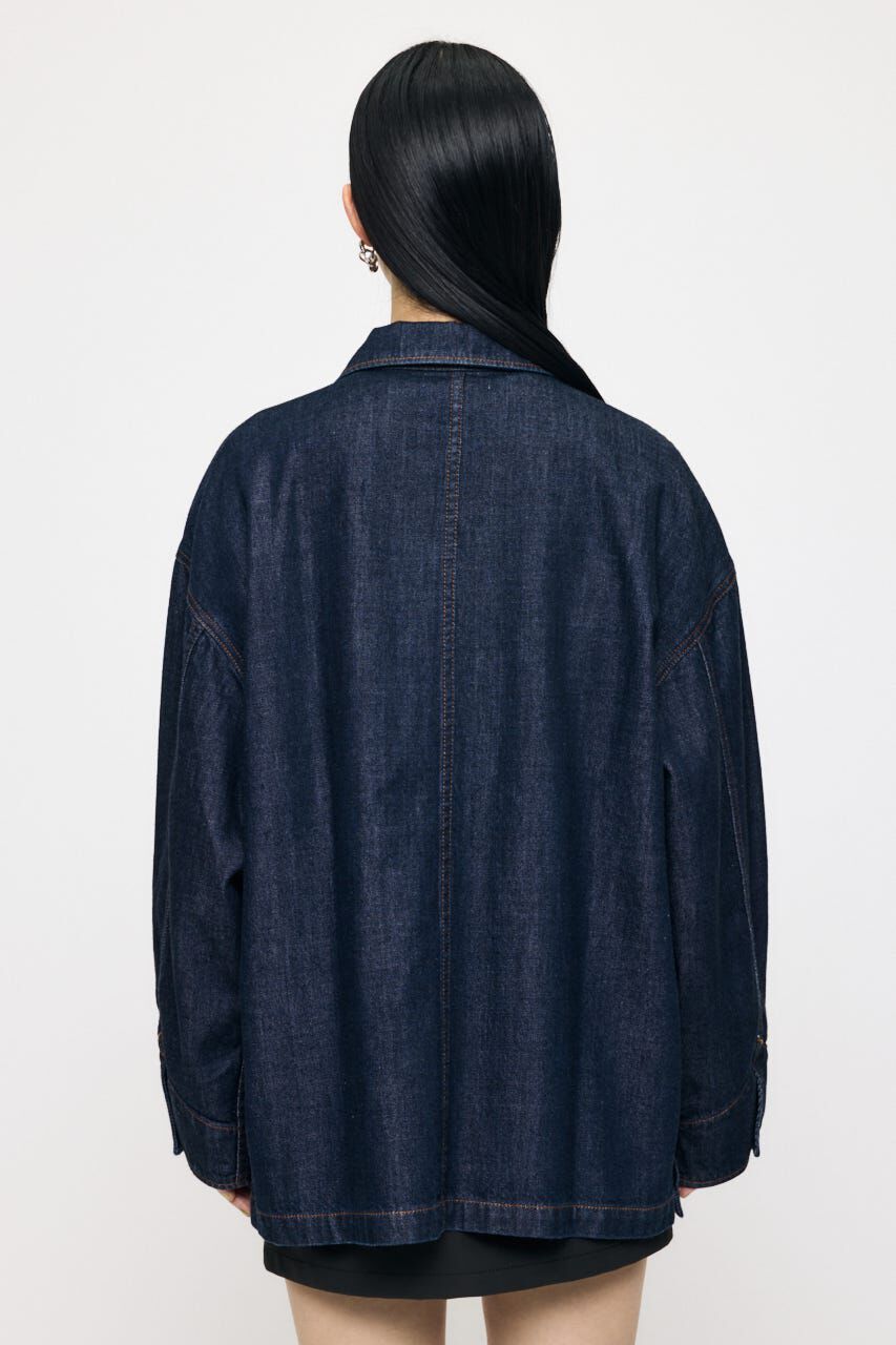 MOUSSY「TENCEL(TM) DENIM カバーオール」|デニムジャケット|