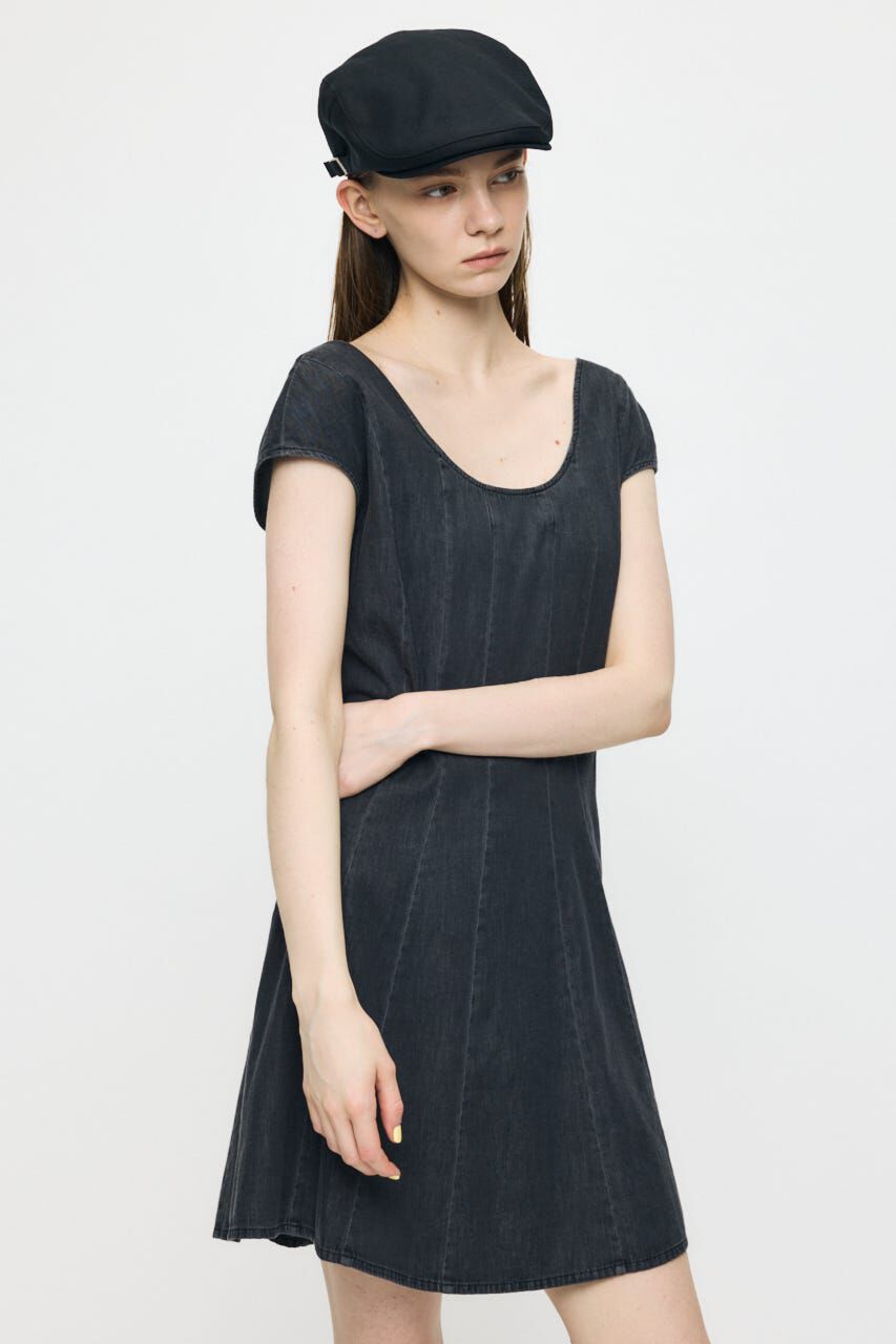MOUSSY「DENIM MINI  ドレス」|ワンピース|