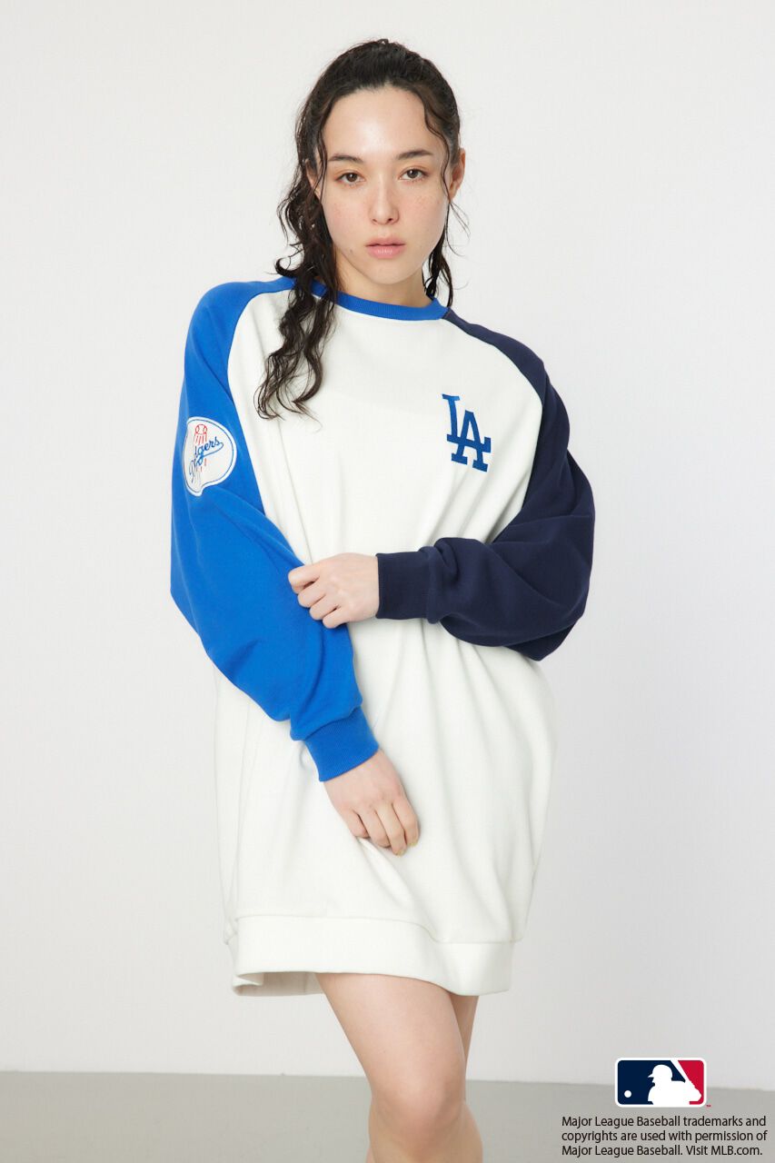 RODEO CROWNS「MLBラグランスウェットワンピース」|ワンピース|