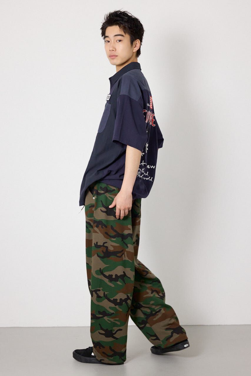 RODEO CROWNS「SHARE DRY PTTERN バレルスウェットパンツ」|その他|