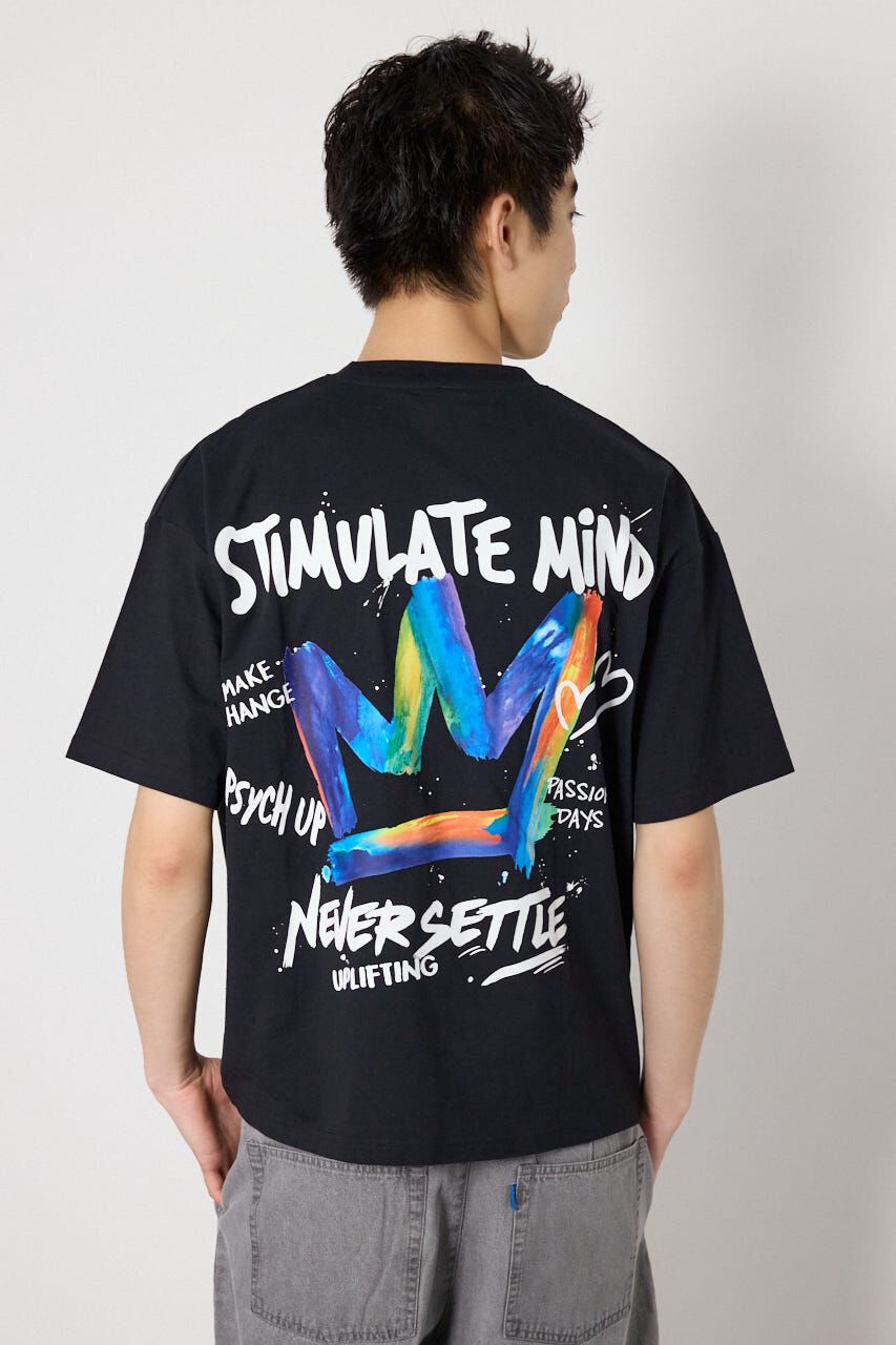 RODEO CROWNS「レインボーインクプリントTシャツ」|Tシャツ・カットソー|