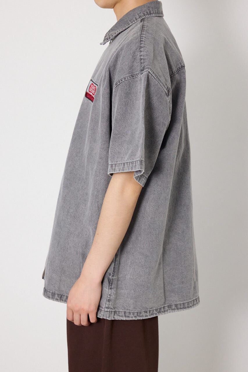 RODEO CROWNS「Coolist Denim ZIPシャツ」|シャツ・ブラウス|