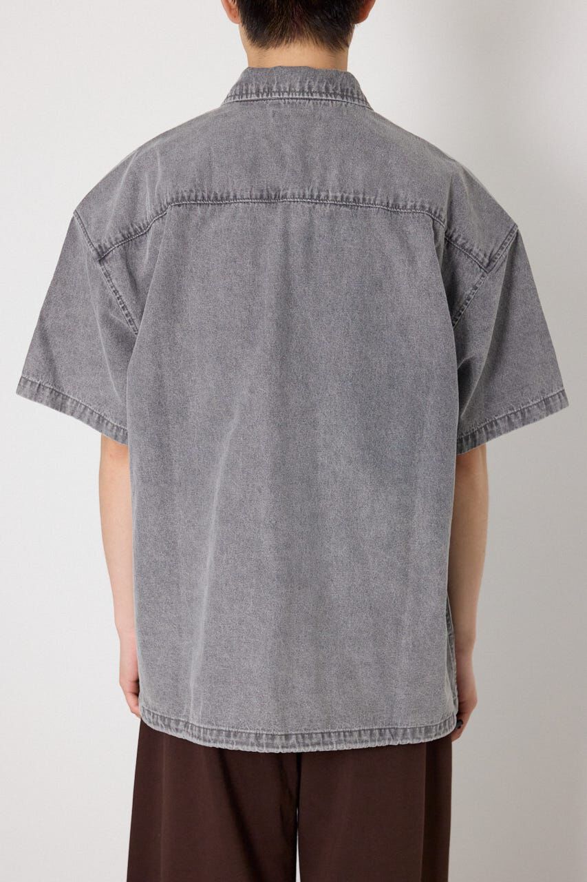 RODEO CROWNS「Coolist Denim ZIPシャツ」|シャツ・ブラウス|