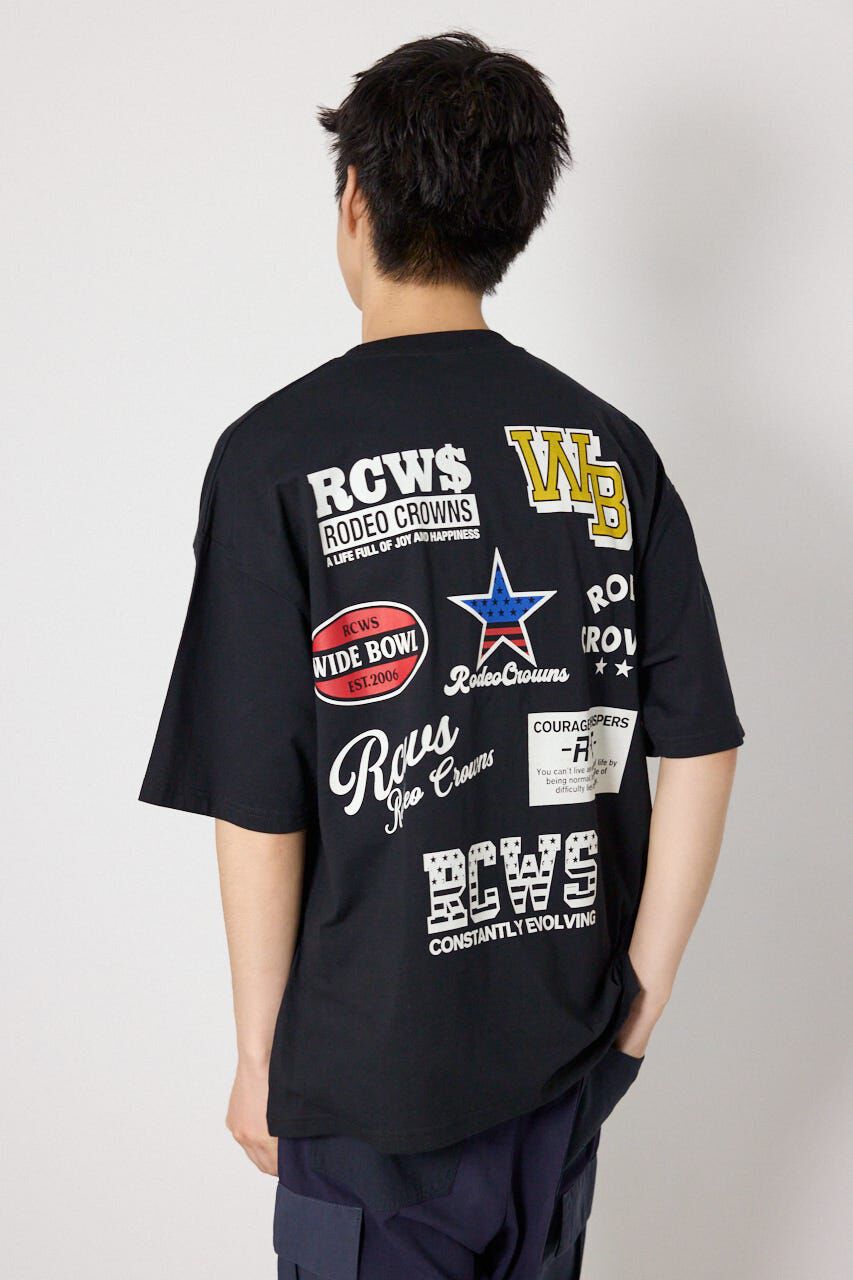 RODEO CROWNS「US rich Tシャツ」|Tシャツ・カットソー|BLK