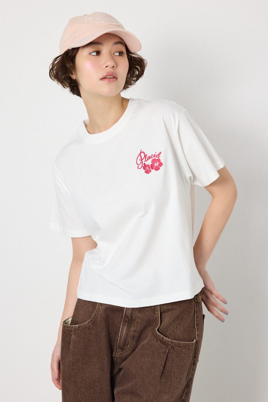RODEO CROWNS「ビーチ柄Tシャツ」|Tシャツ・カットソー|