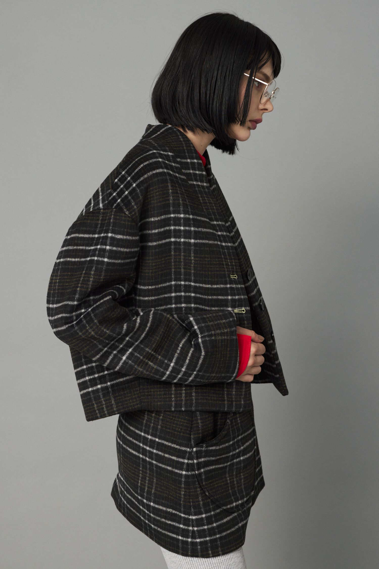 HeRIN.CYE「Round compact jacket」|その他|
