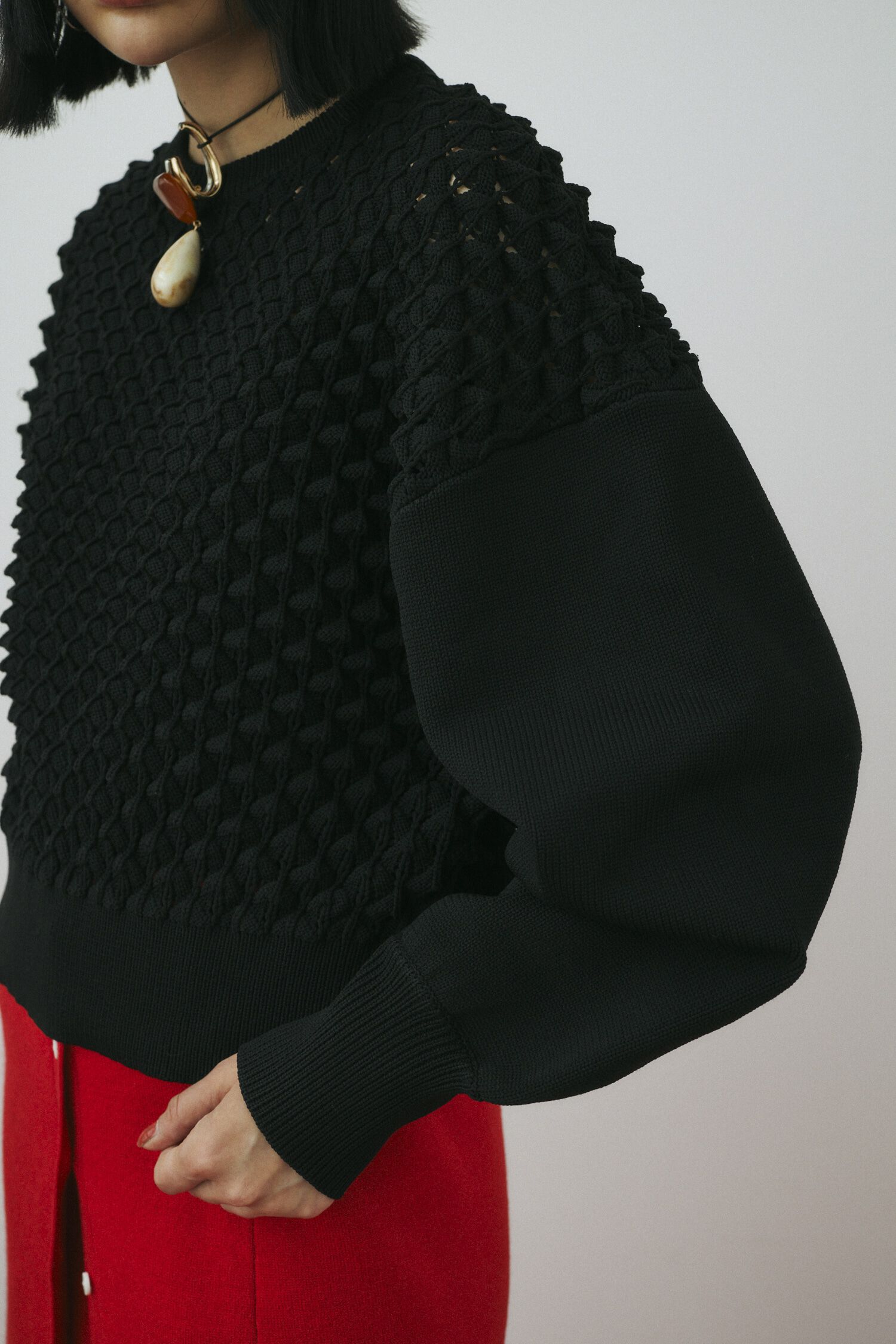 HeRIN.CYE「3D knit tops」|ニット・セーター|