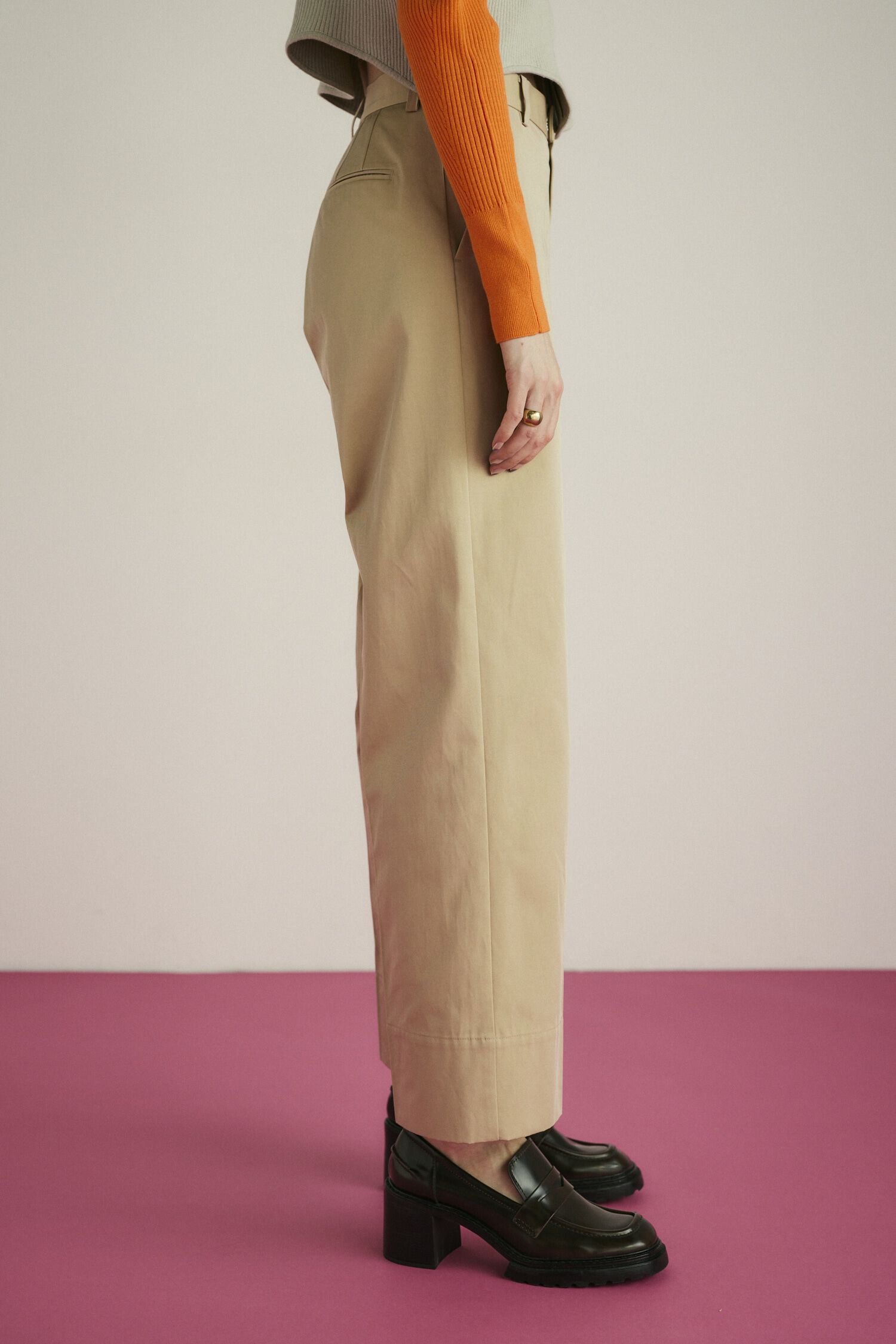HeRIN.CYE「Straight chino pants」|その他|