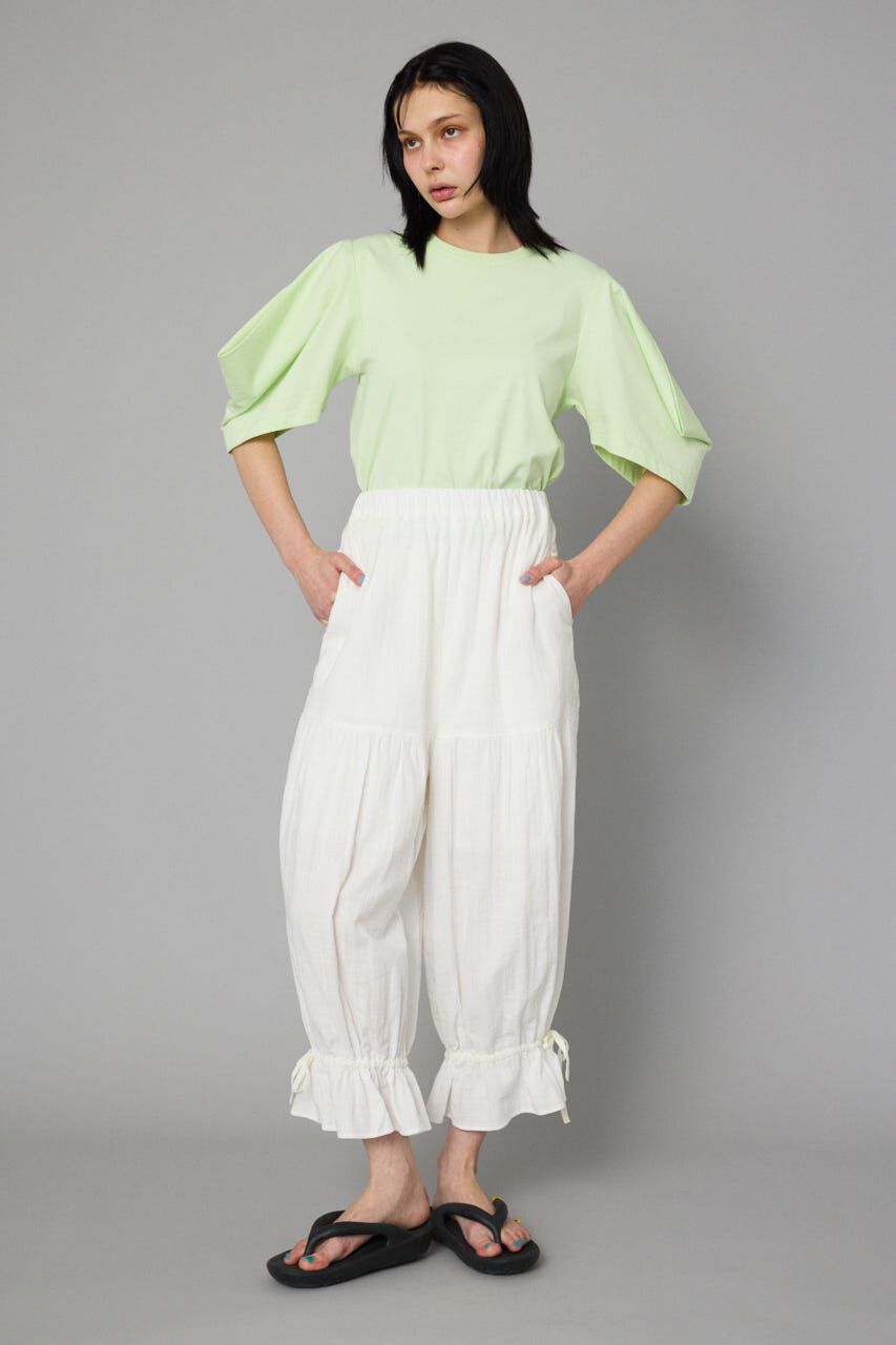 HeRIN.CYE「Double gauze pants」|その他|WHT