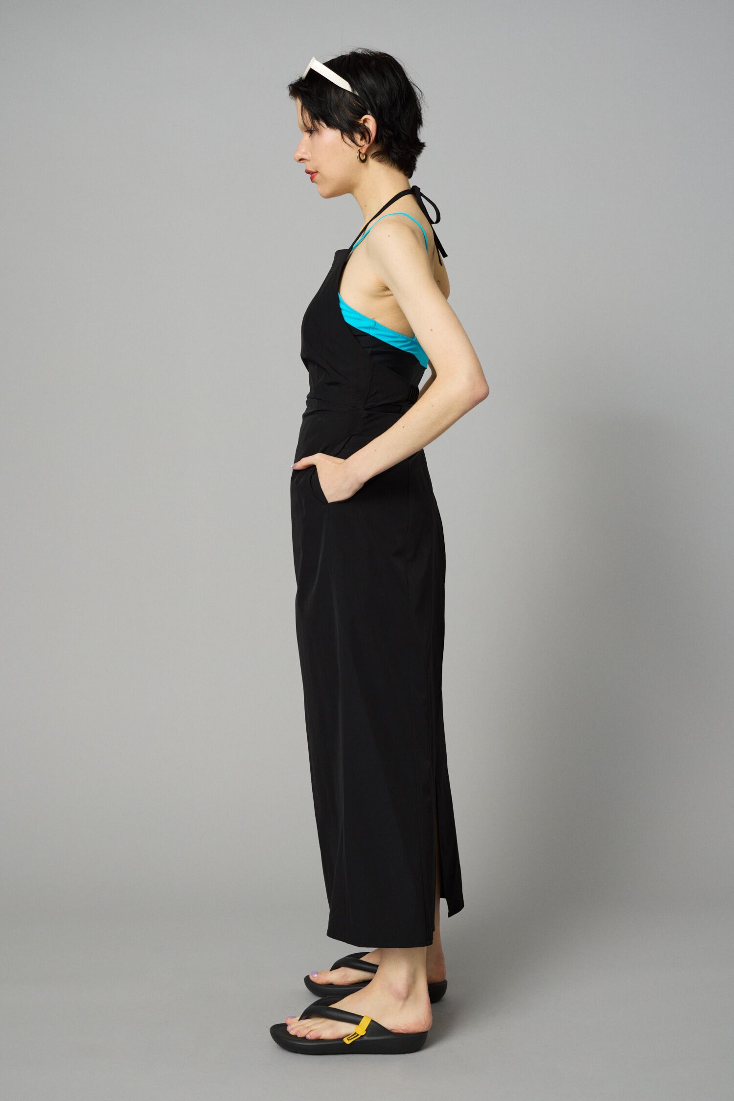 HeRIN.CYE「Back open Aline one piece」|ワンピース|