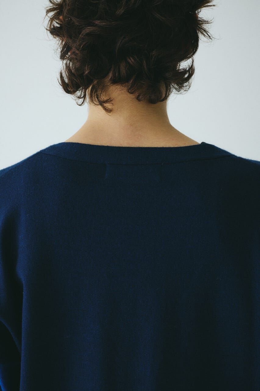 HeRIN.CYE「Bicolor knit cardigan」|カーディガン|
