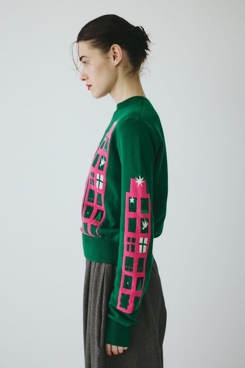 HeRIN.CYE「Holiday knit top」|ニット・セーター|