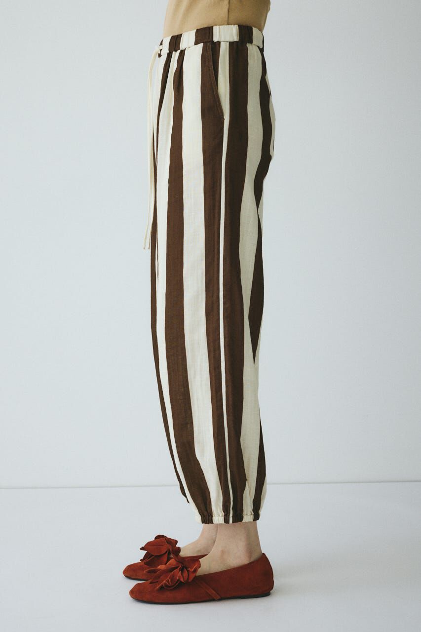 HeRIN.CYE「Stripe gauze pants」|その他|