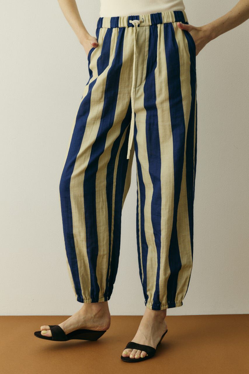 HeRIN.CYE「Stripe gauze pants」|その他|