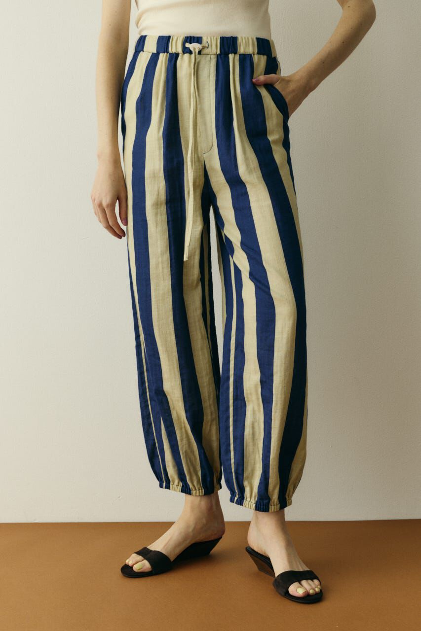 HeRIN.CYE「Stripe gauze pants」|その他|