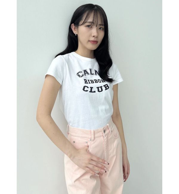 CALNAMUR「リボンクラブTシャツ」|Tシャツ・カットソー|