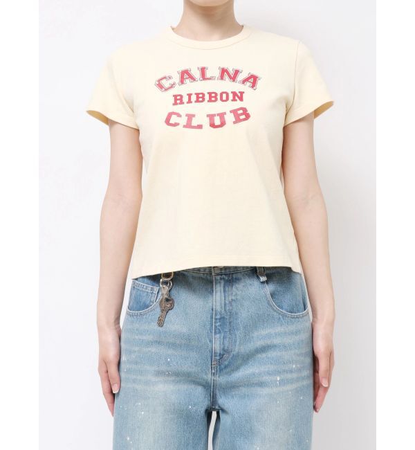CALNAMUR「リボンクラブTシャツ」|Tシャツ・カットソー|