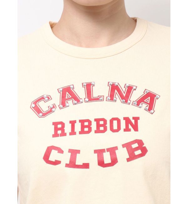 CALNAMUR「リボンクラブTシャツ」|Tシャツ・カットソー|