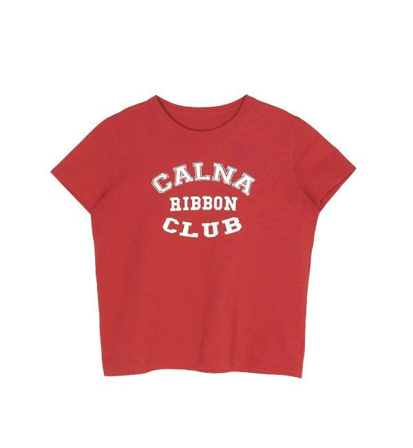 CALNAMUR「リボンクラブTシャツ」|Tシャツ・カットソー|