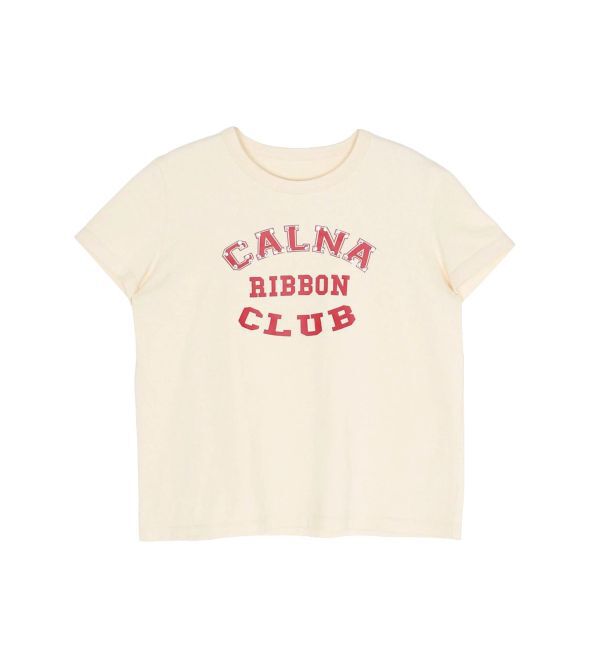 CALNAMUR「リボンクラブTシャツ」|Tシャツ・カットソー|